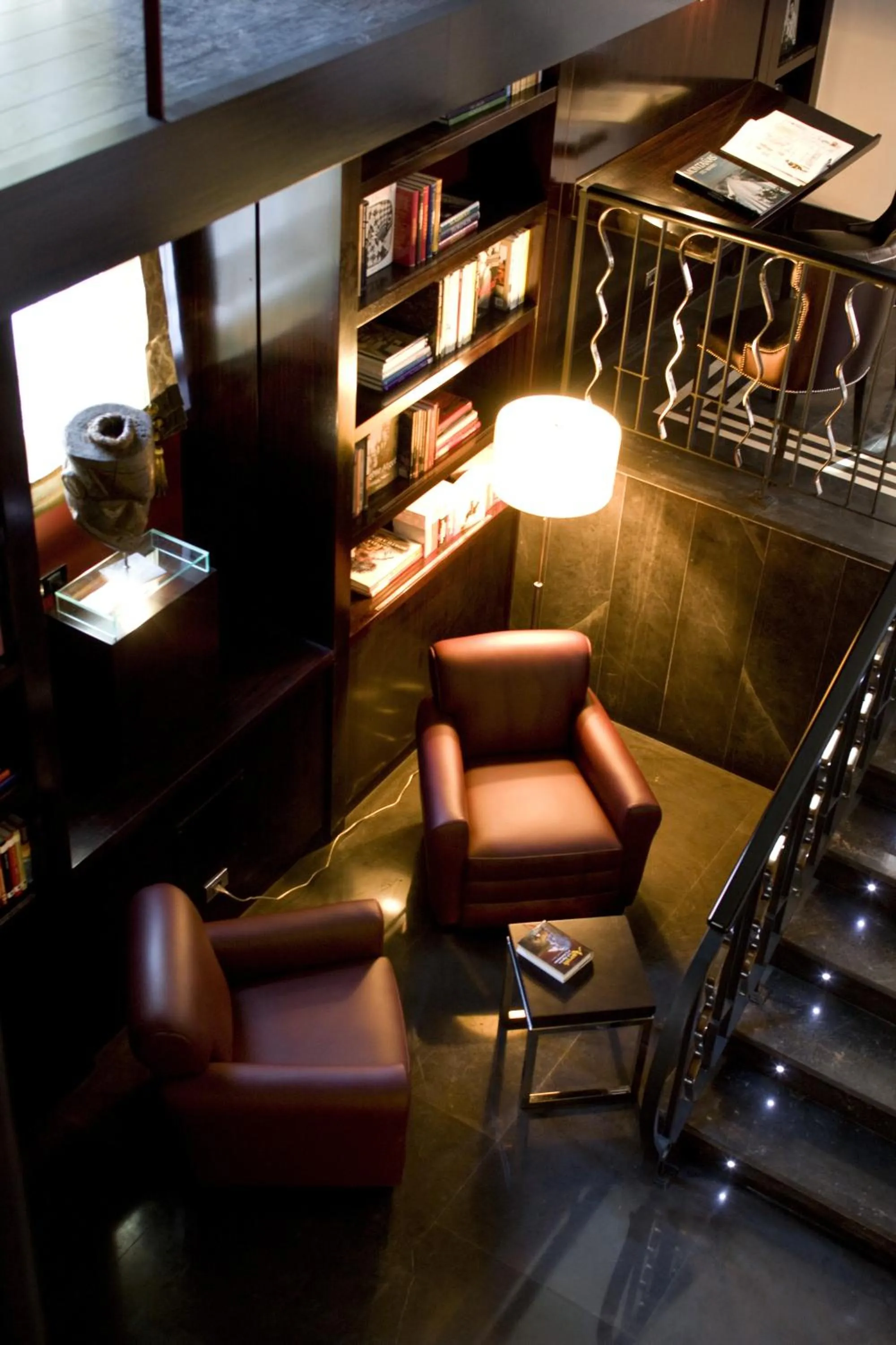 Library in Hotel Boutique Gareus