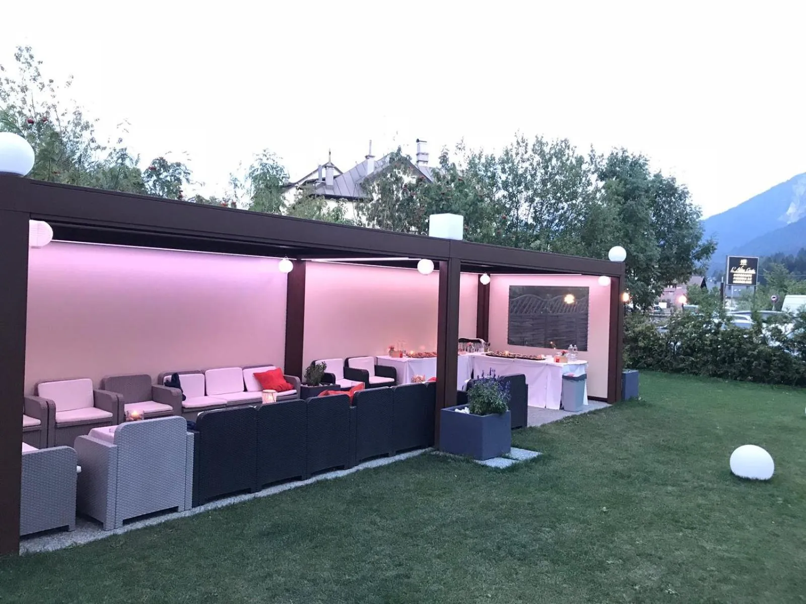 Restaurant/places to eat in Hotel Tarvisio Four Seasons