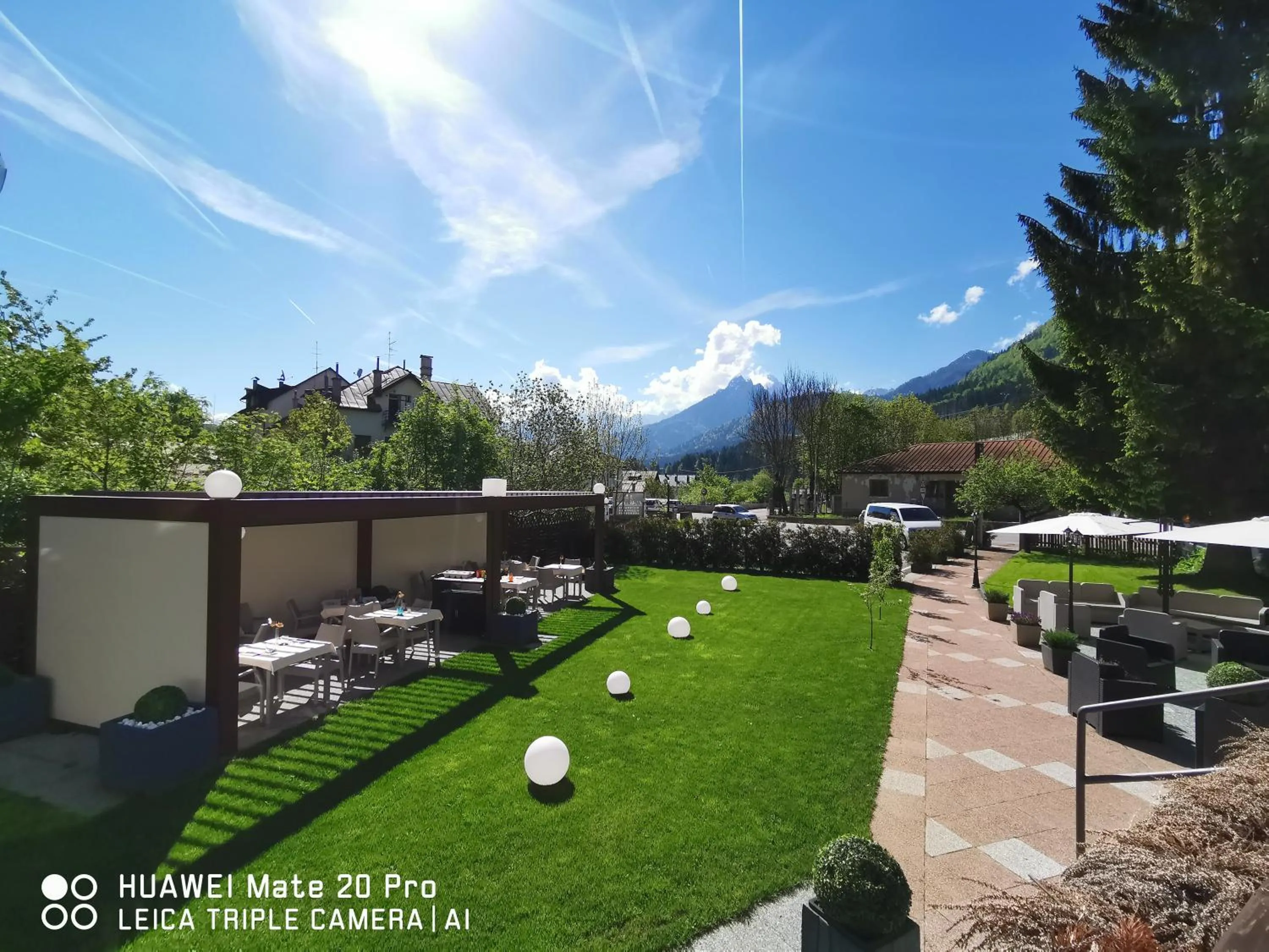 Garden view in Hotel Tarvisio Four Seasons