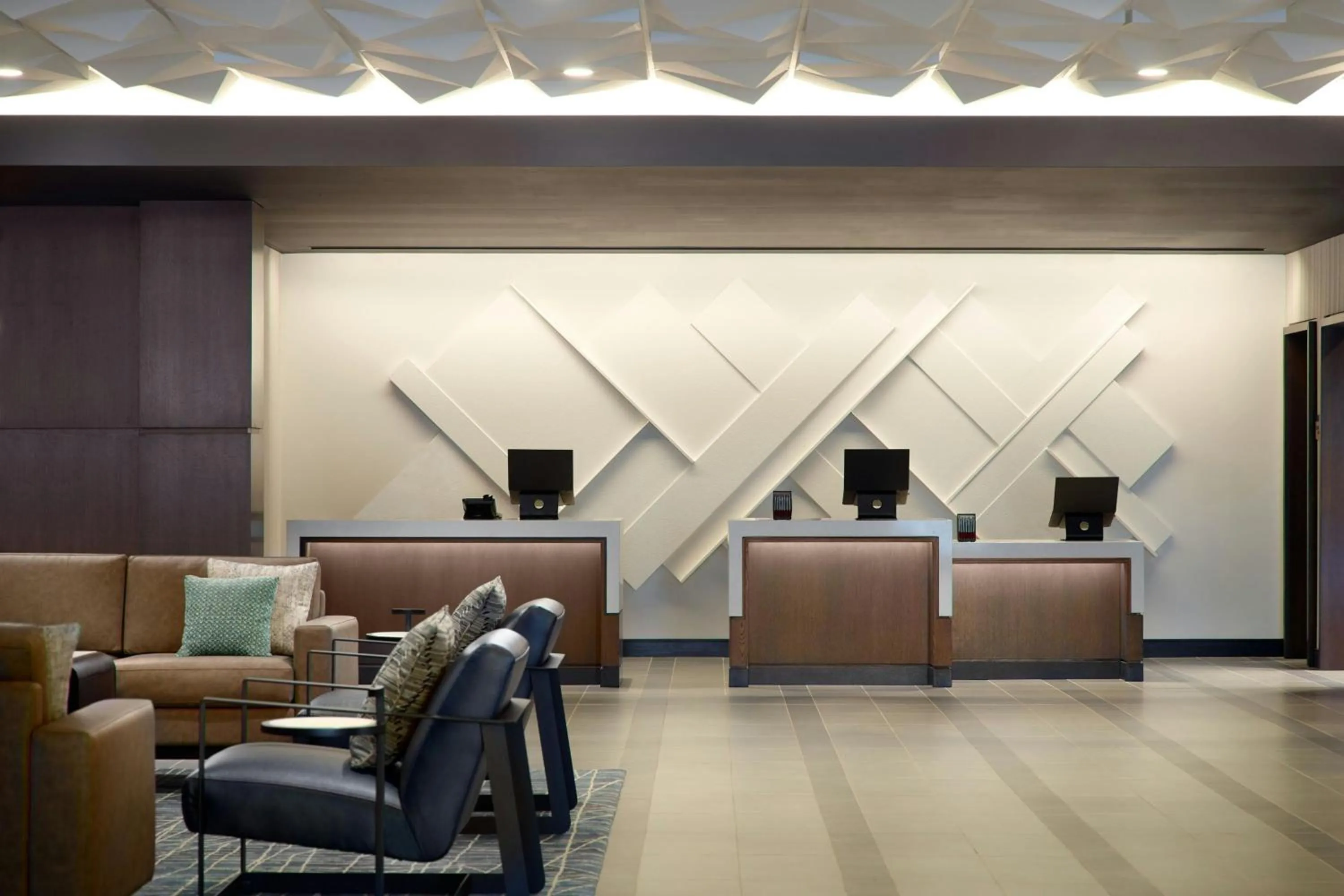 Lobby or reception in Marriott Knoxville Downtown