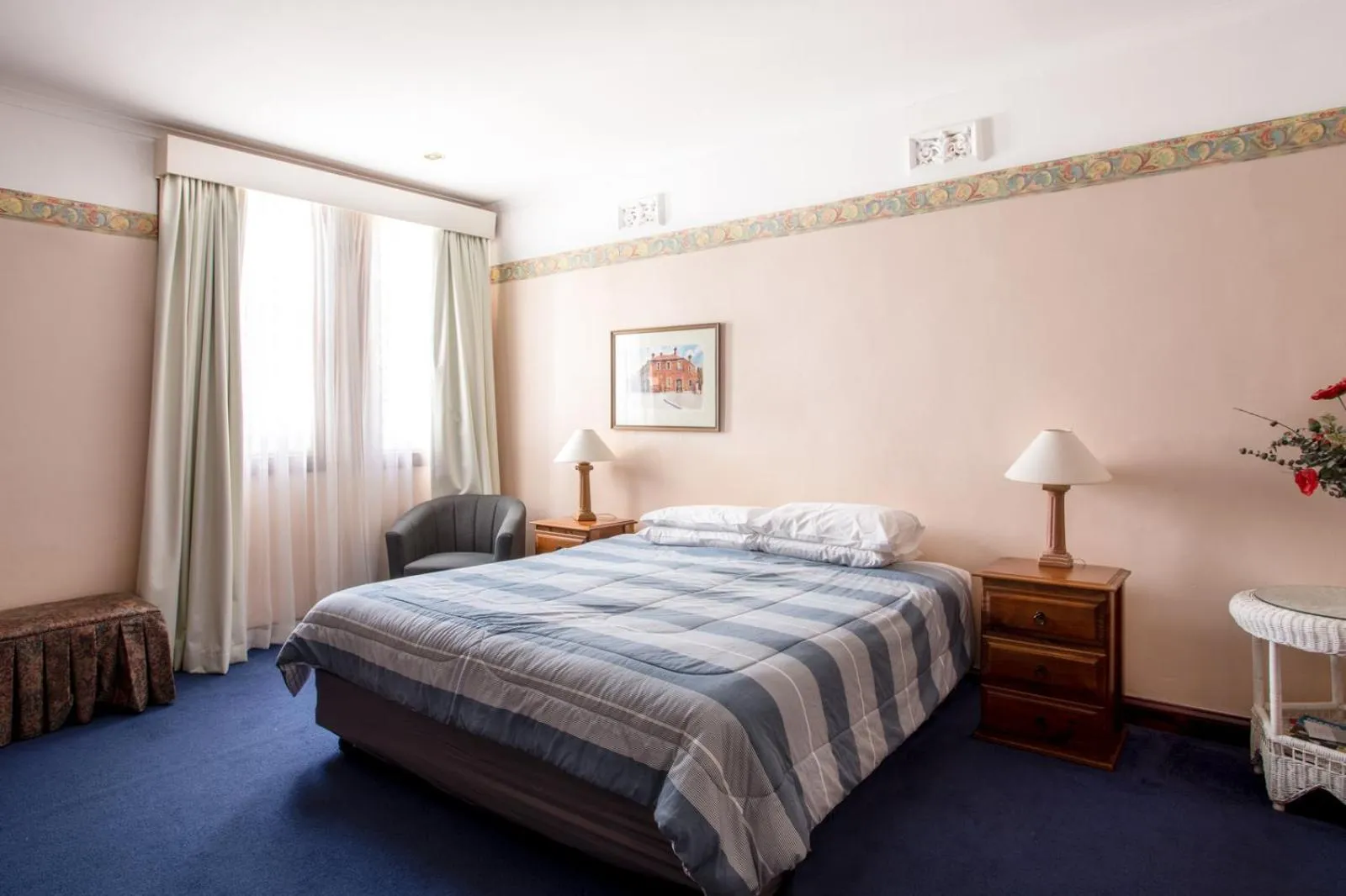 Bed in Battery Point Manor