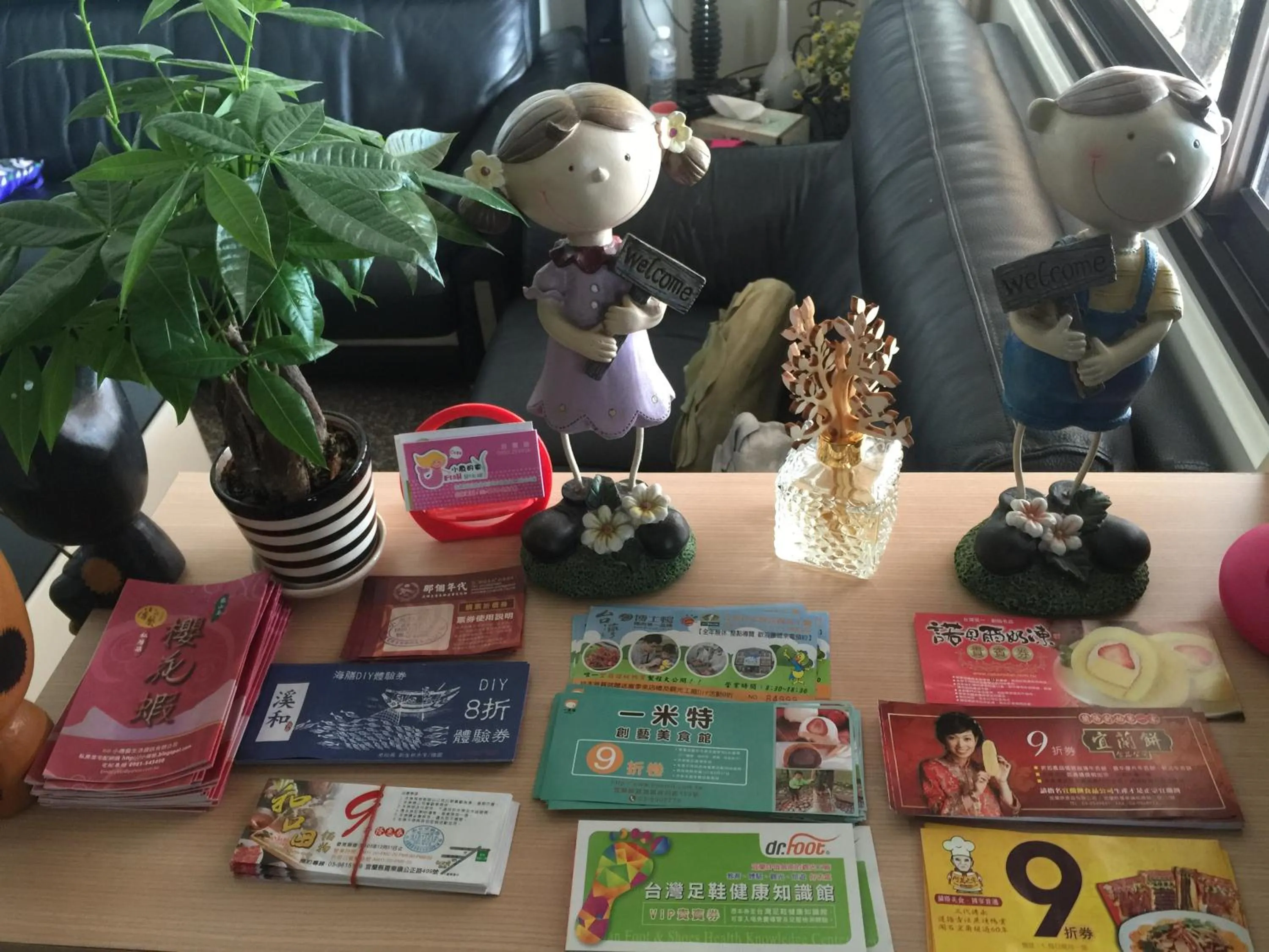 Decorative detail in Fish House Hostel