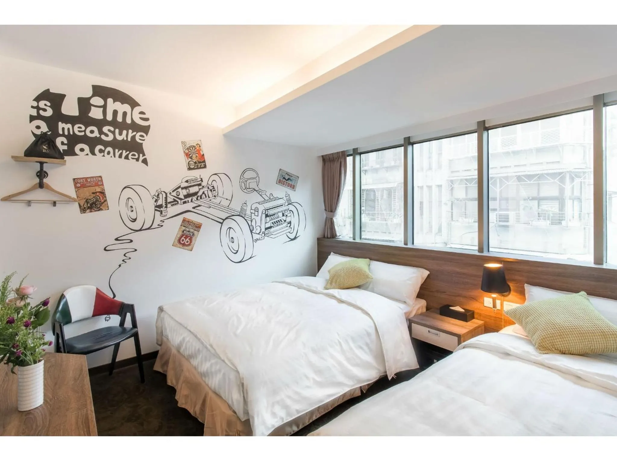 Day, Bed in RF Hotel  Linsen