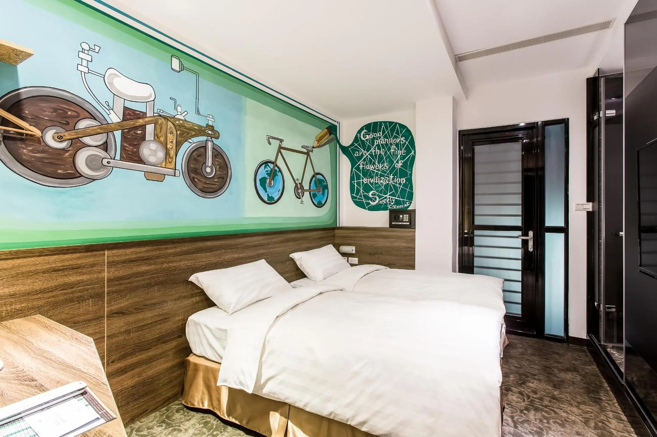 Bed in RF Hotel  Linsen