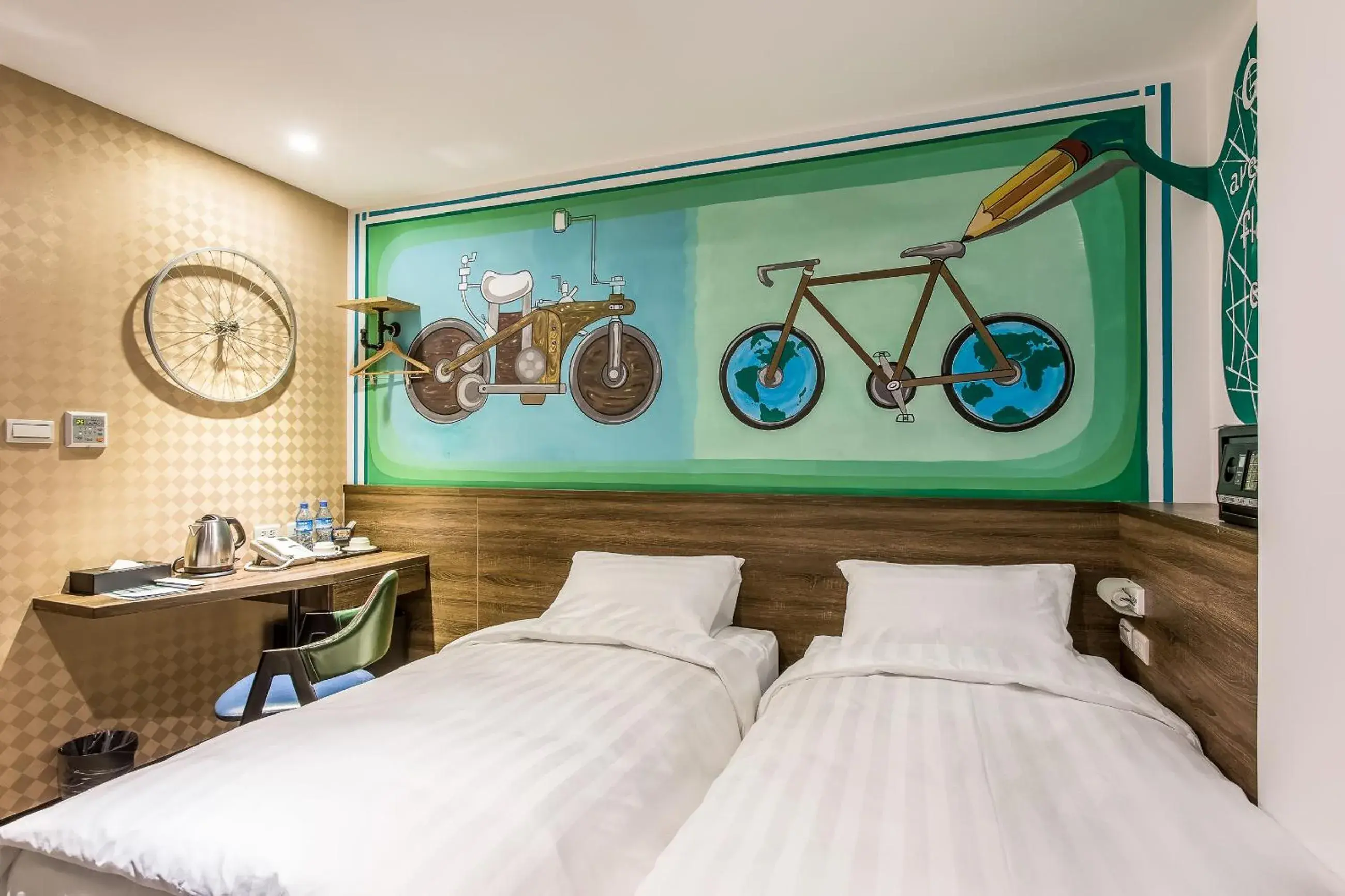 Bed in RF Hotel Linsen Bed in RF Hotel Linsen