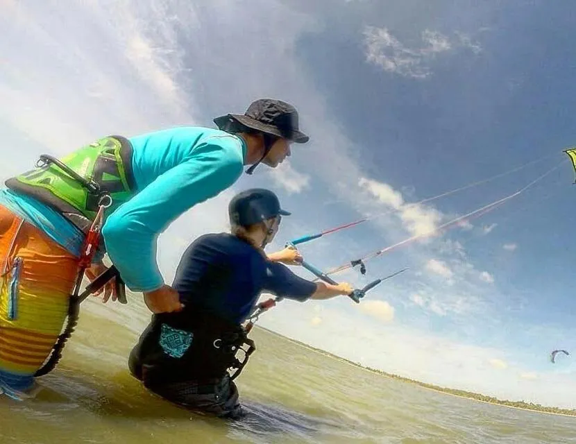 People in Valampuri Kite Resort