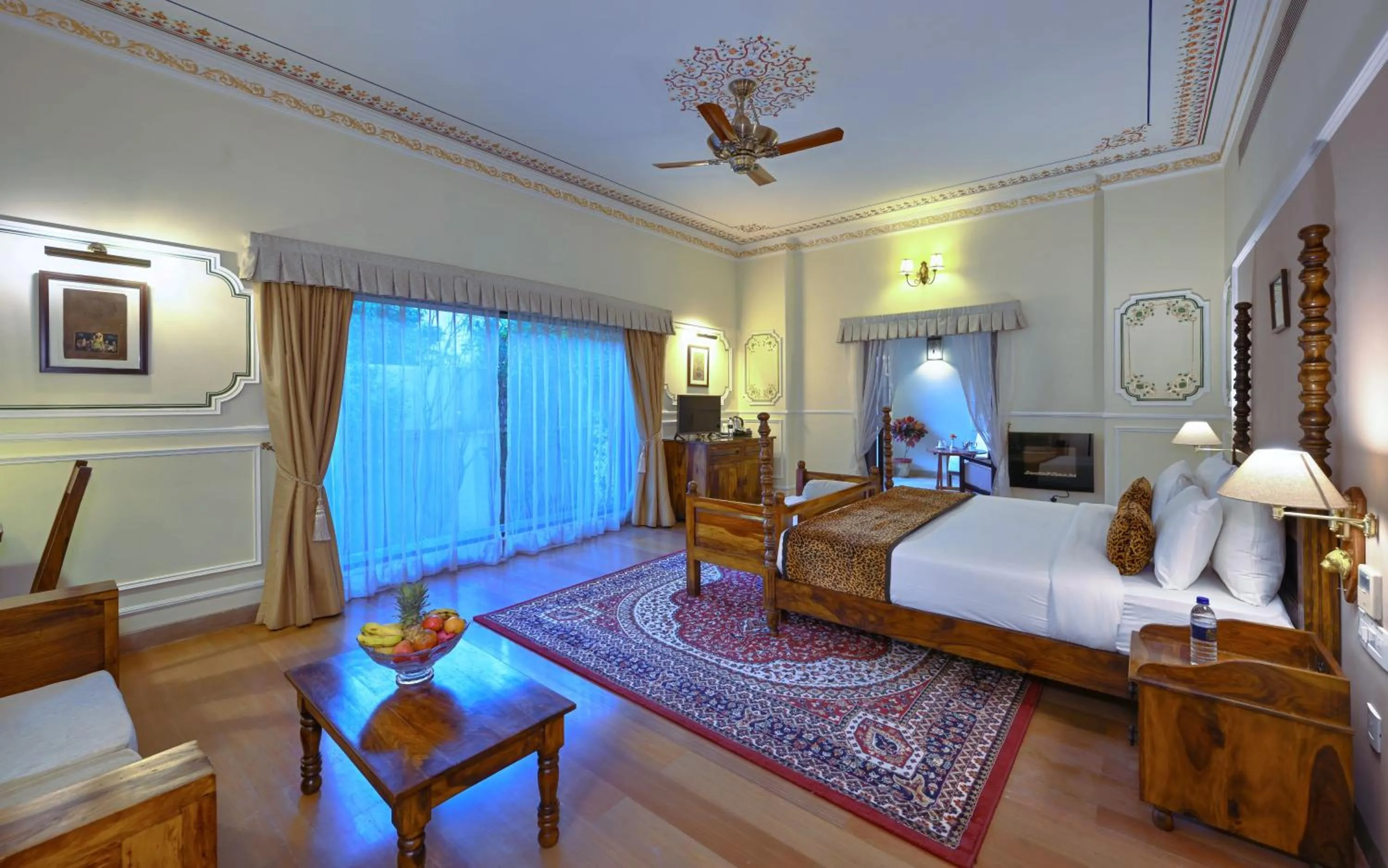 Bed in The Tigress, Ranthambore