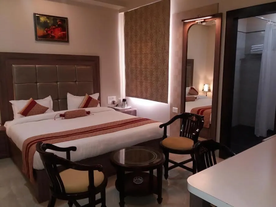 Bed in Hotel Ozas Grand