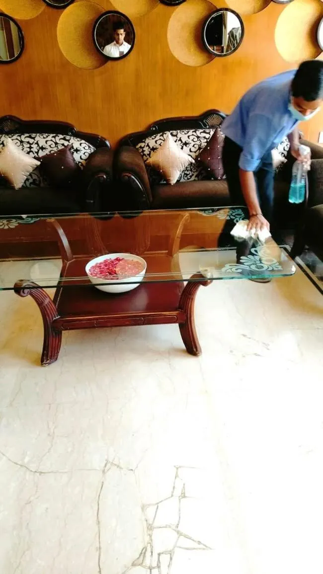 Seating area in Hotel Ozas Grand