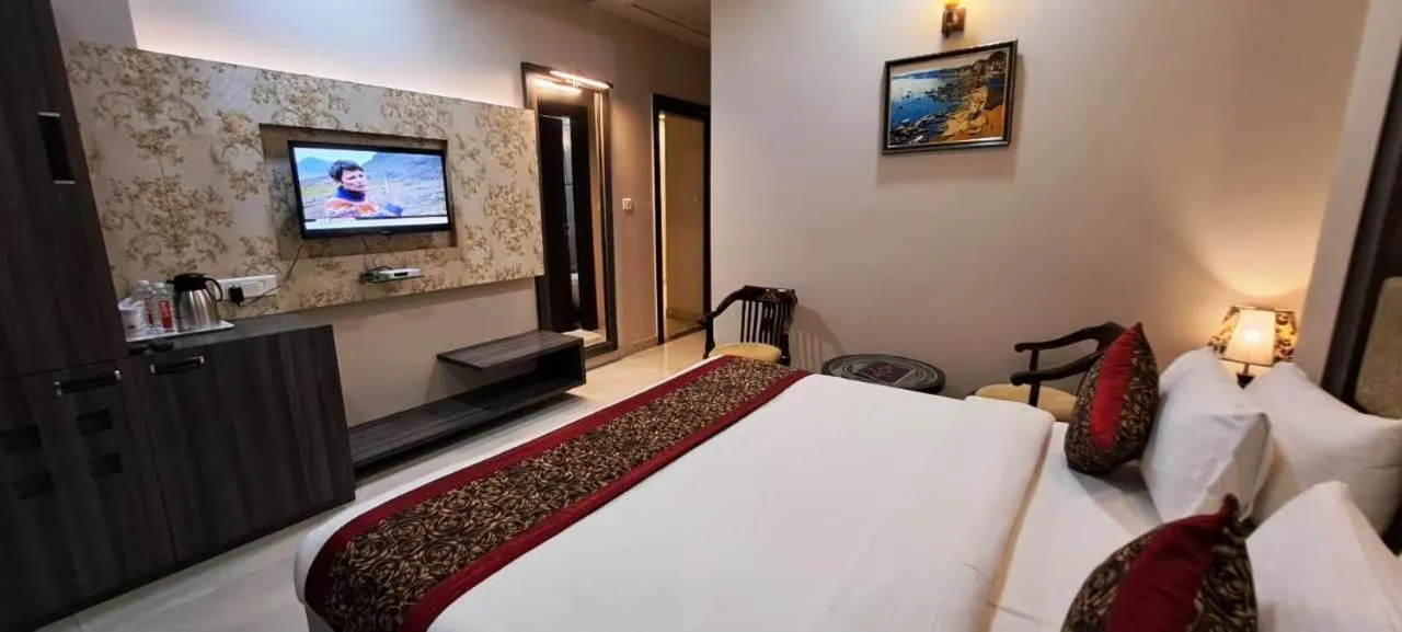 Bed in Hotel Ozas Grand