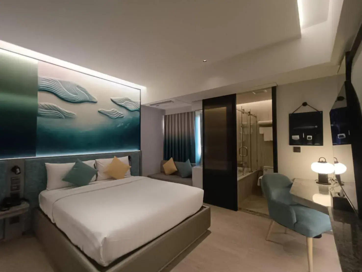 Bed in Mike Hotel Bed in Mike Hotel