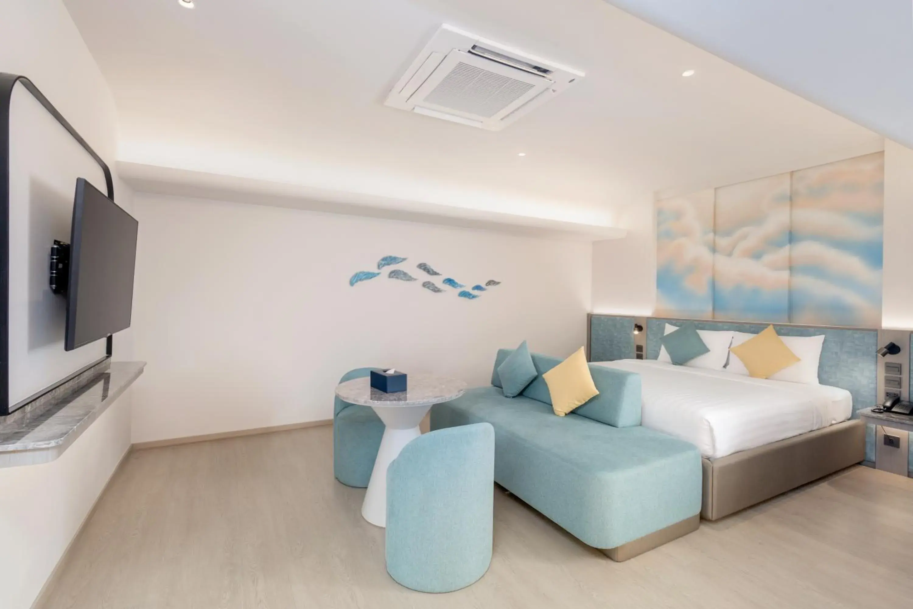 Bedroom, Bed in Cloudotel Walking Street Pattaya Bedroom, Bed in Cloudotel Walking Street Pattaya