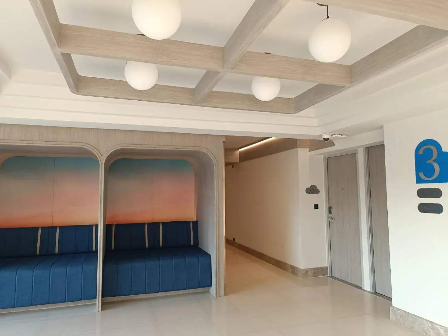 Inner courtyard view in Cloudotel Walking Street Pattaya Inner courtyard view in Cloudotel Walking Street Pattaya