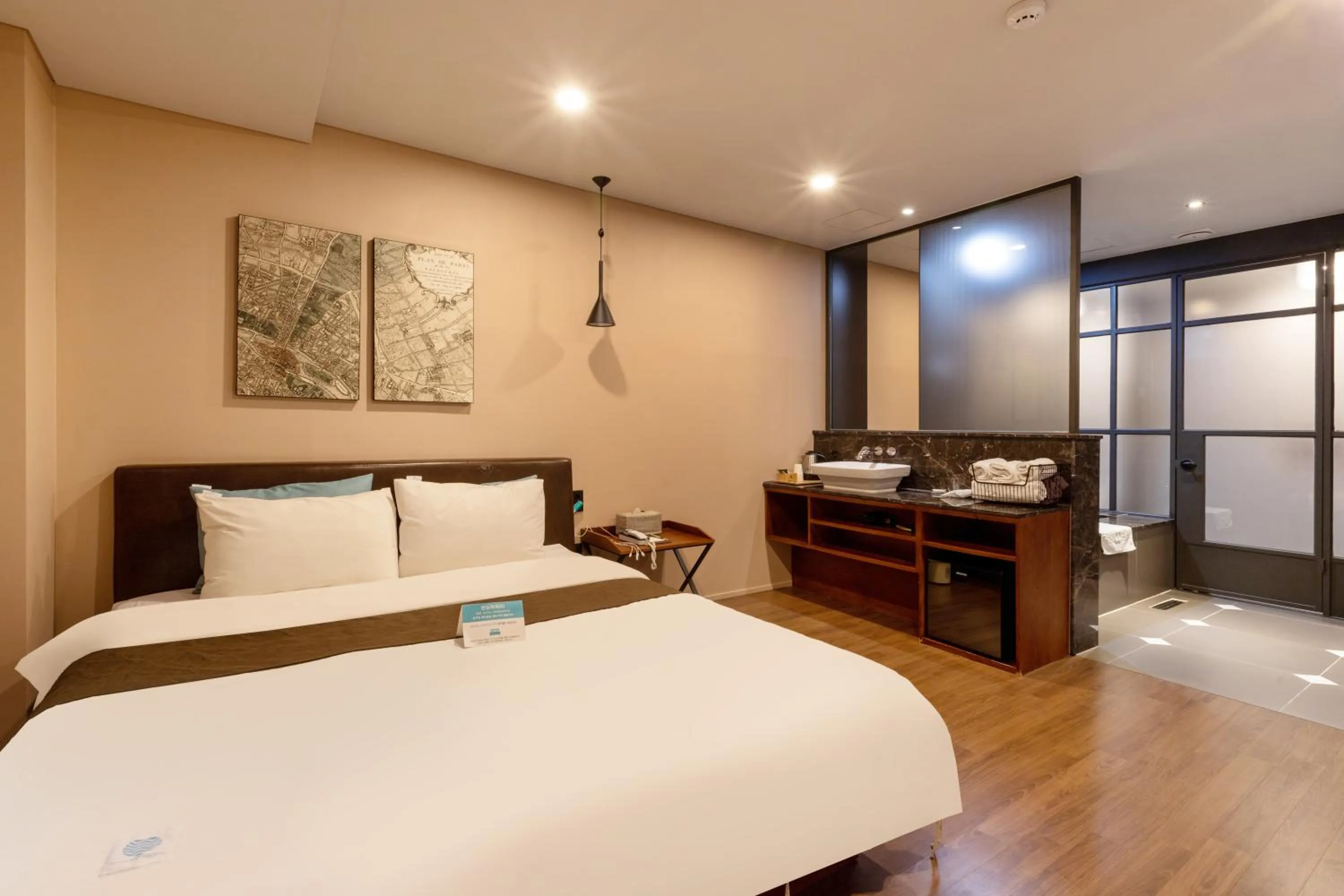 Bed in Sorgente Business Hotel