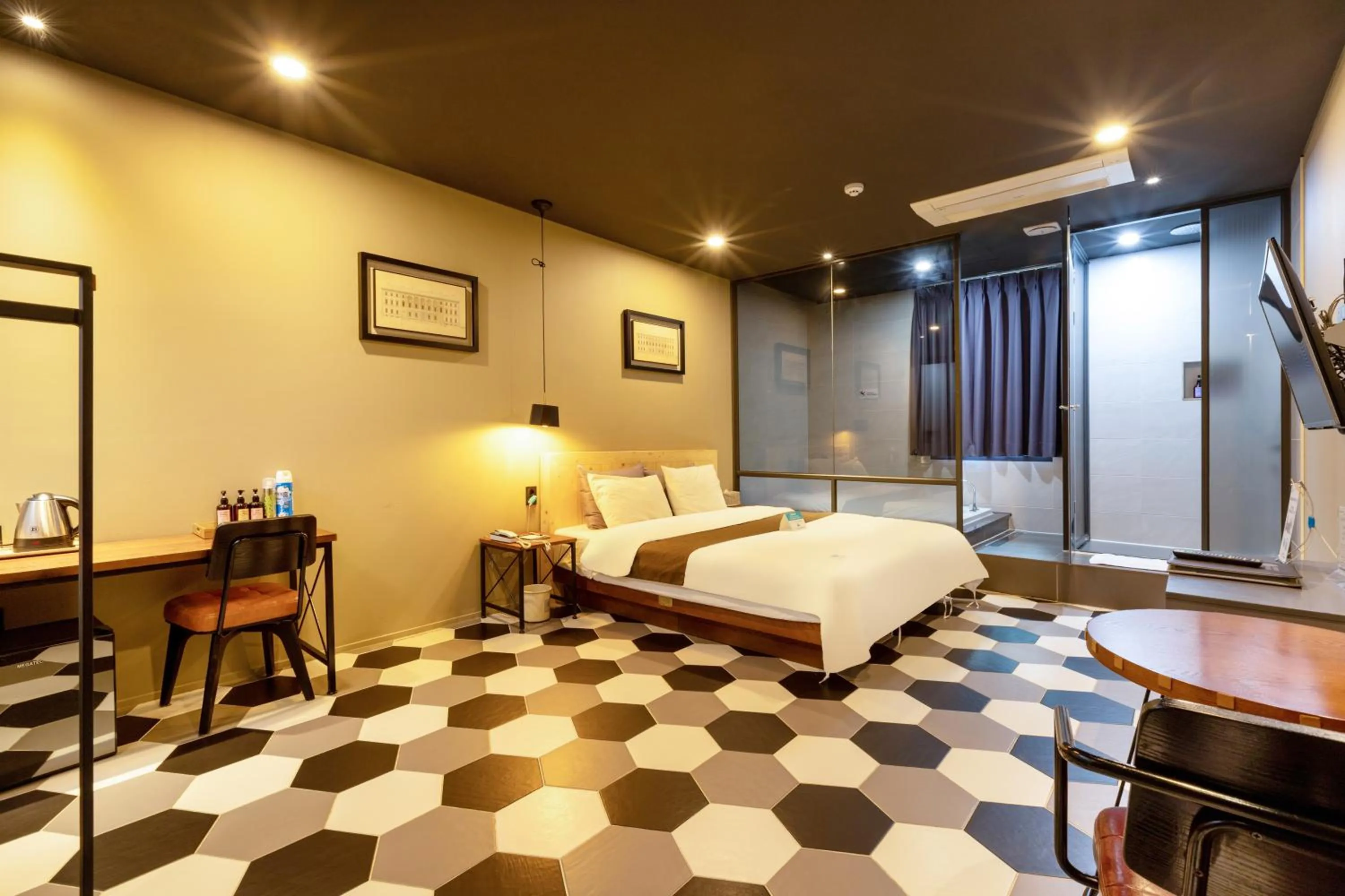 Bed in Sorgente Business Hotel