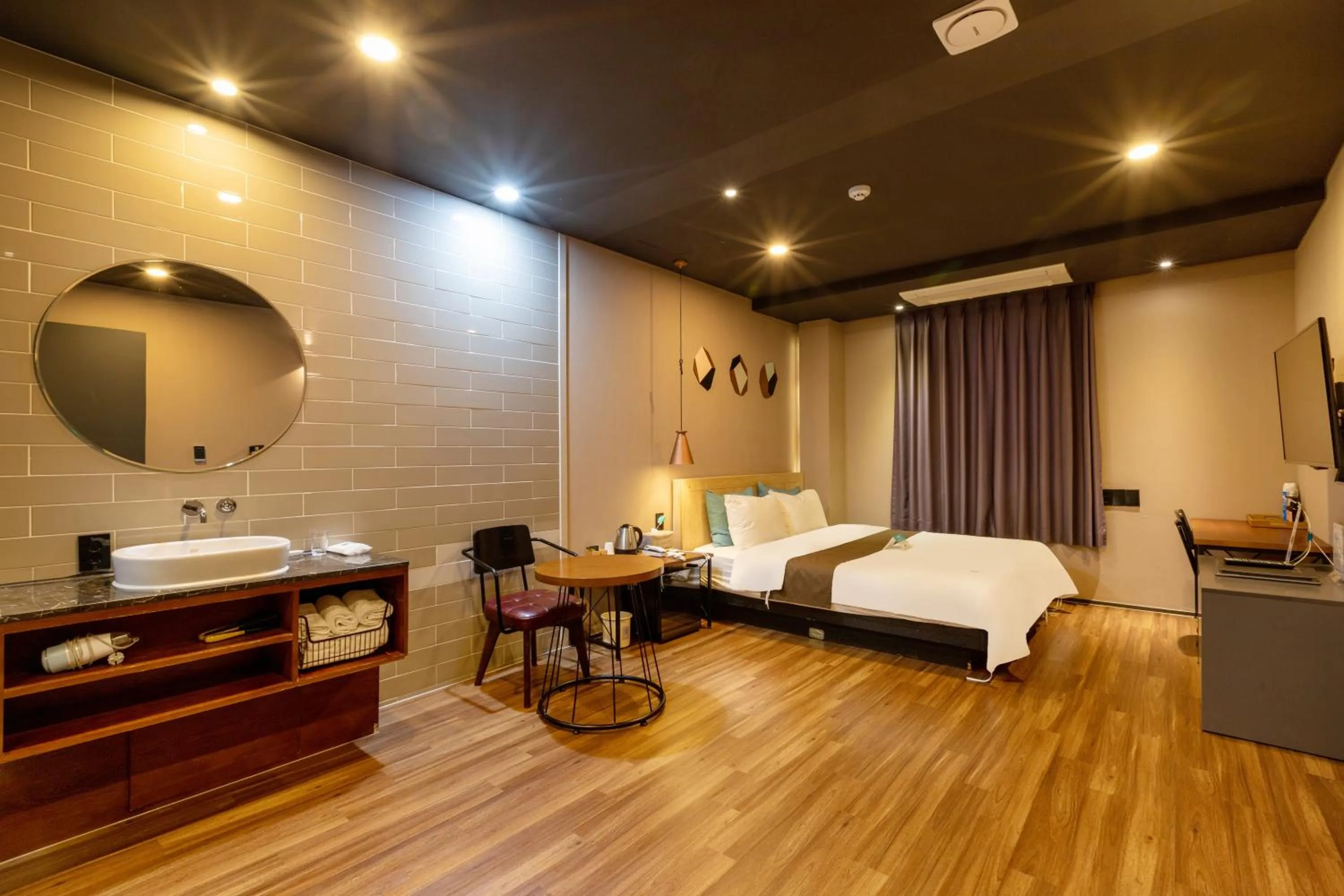 Bed in Sorgente Business Hotel