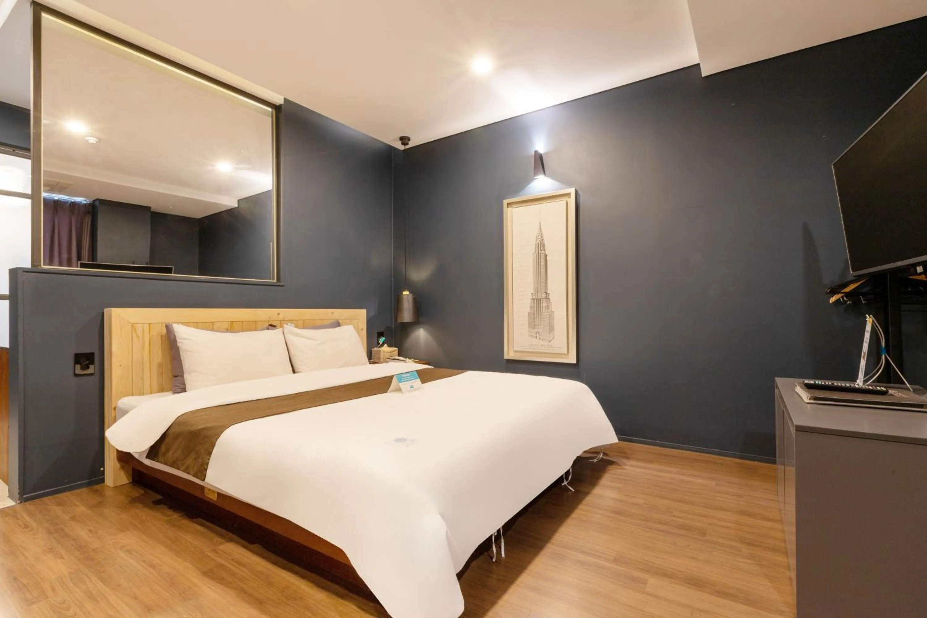 Bed in Sorgente Business Hotel