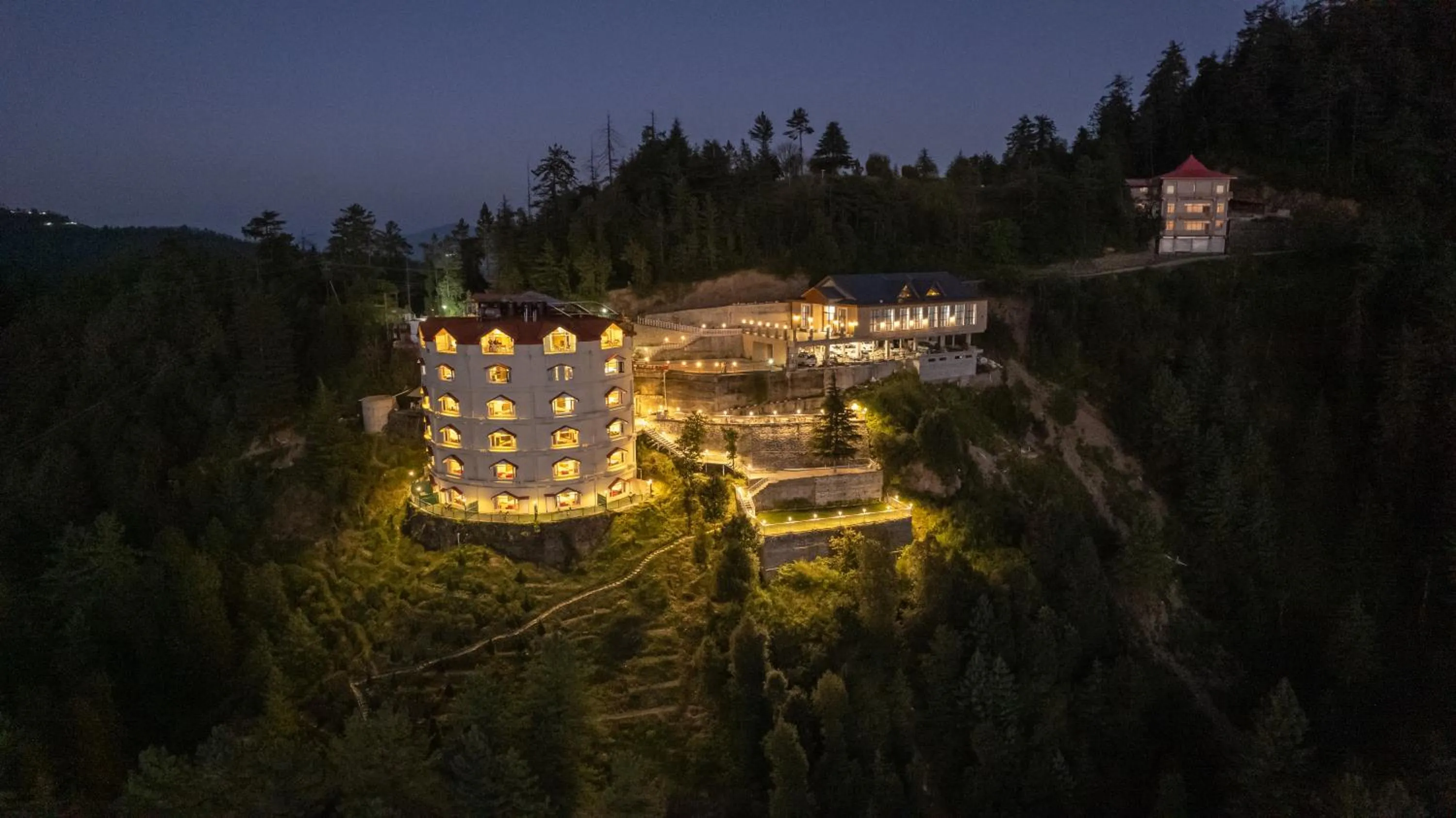 Property building in Kufri Pacific Resort