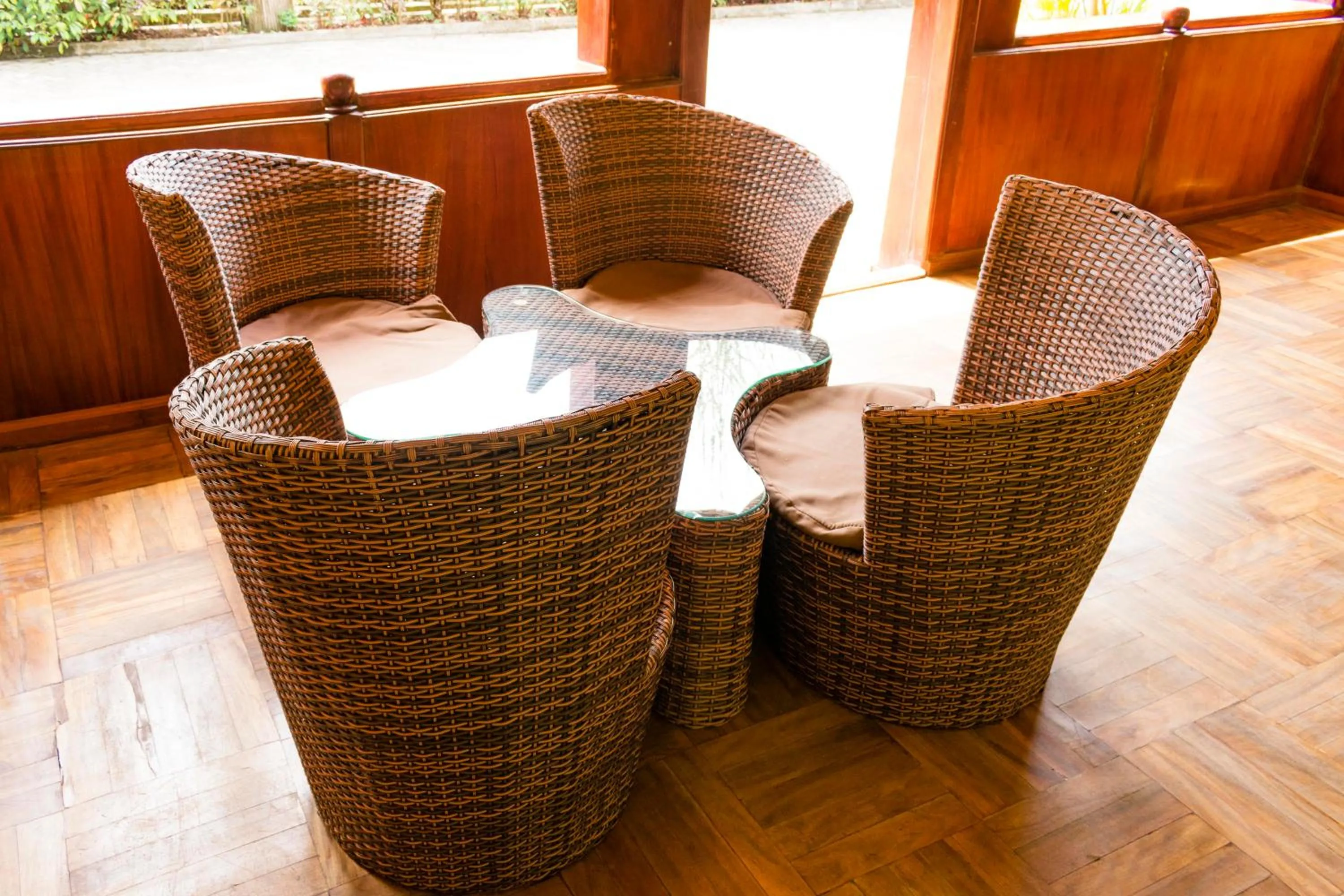 Seating area in Fort Fun City Hotel Fort Portal