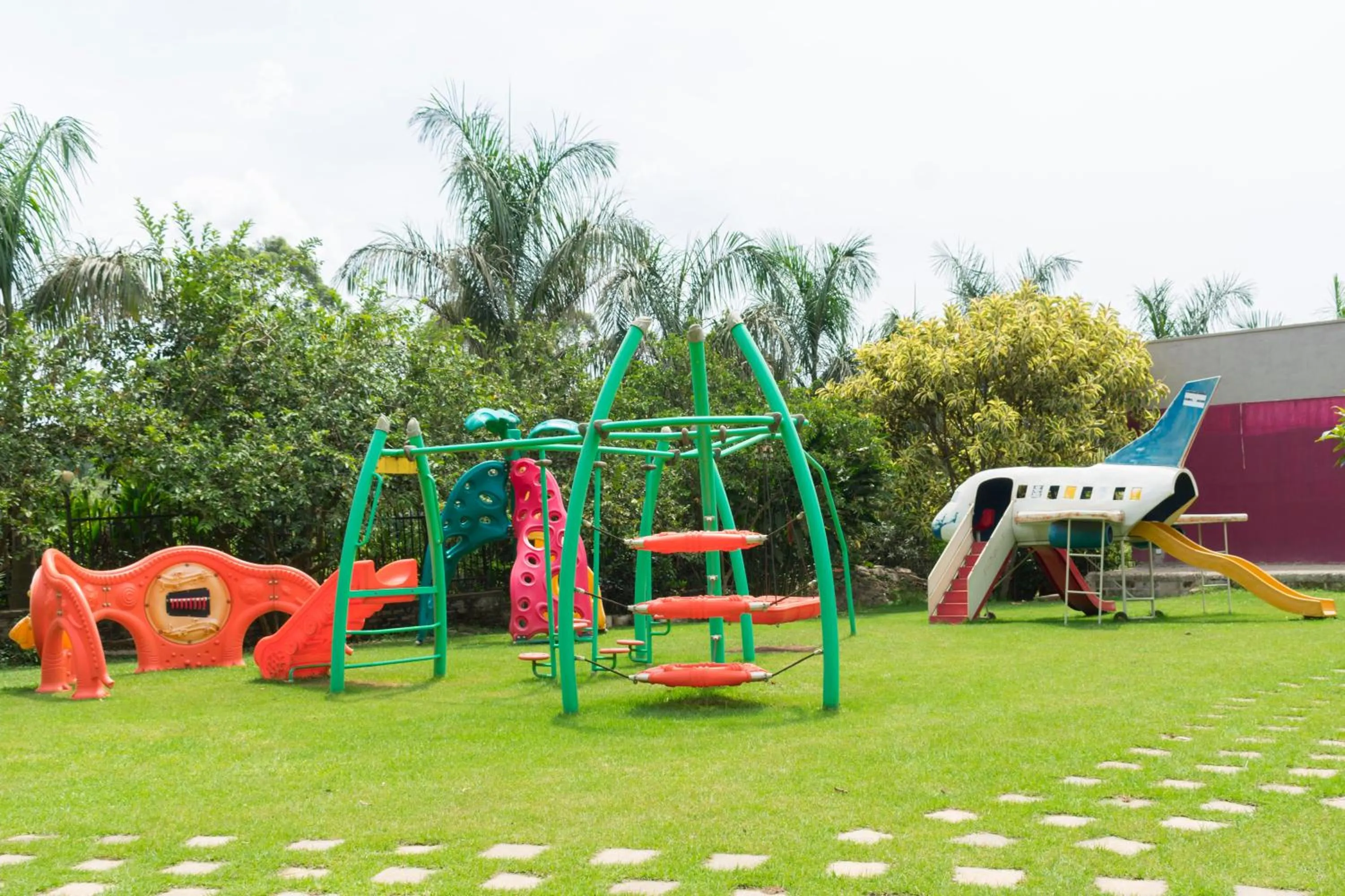 Children play ground in Fort Fun City Hotel Fort Portal
