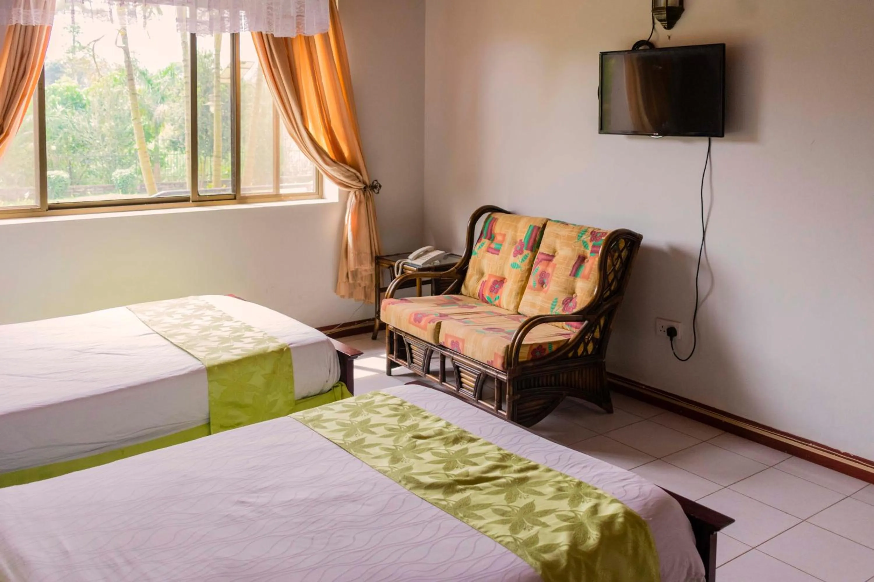 Bed in Fort Fun City Hotel Fort Portal