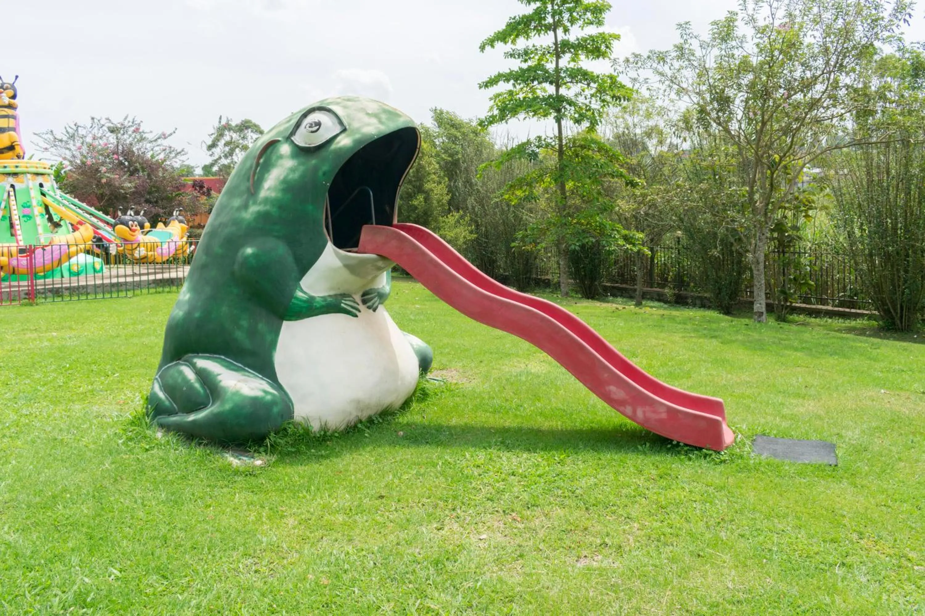 Children play ground in Fort Fun City Hotel Fort Portal