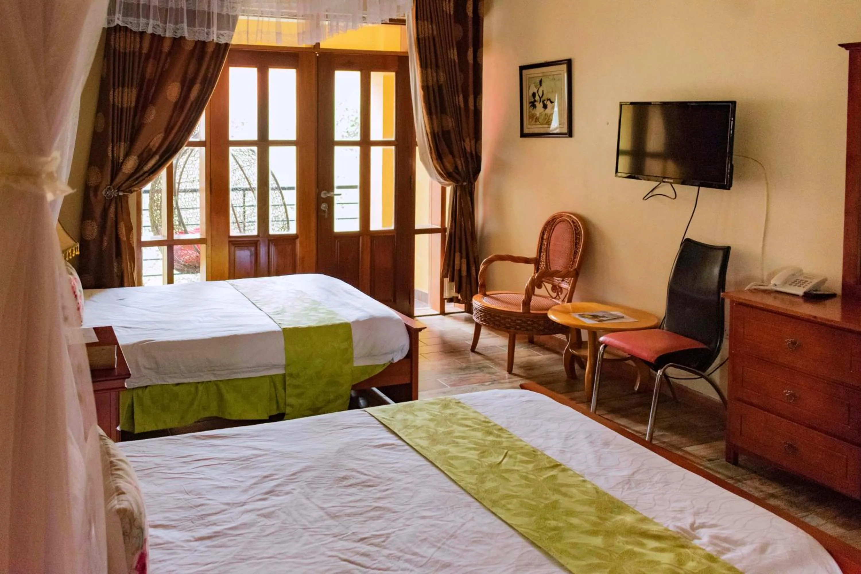 Bed in Fort Fun City Hotel Fort Portal