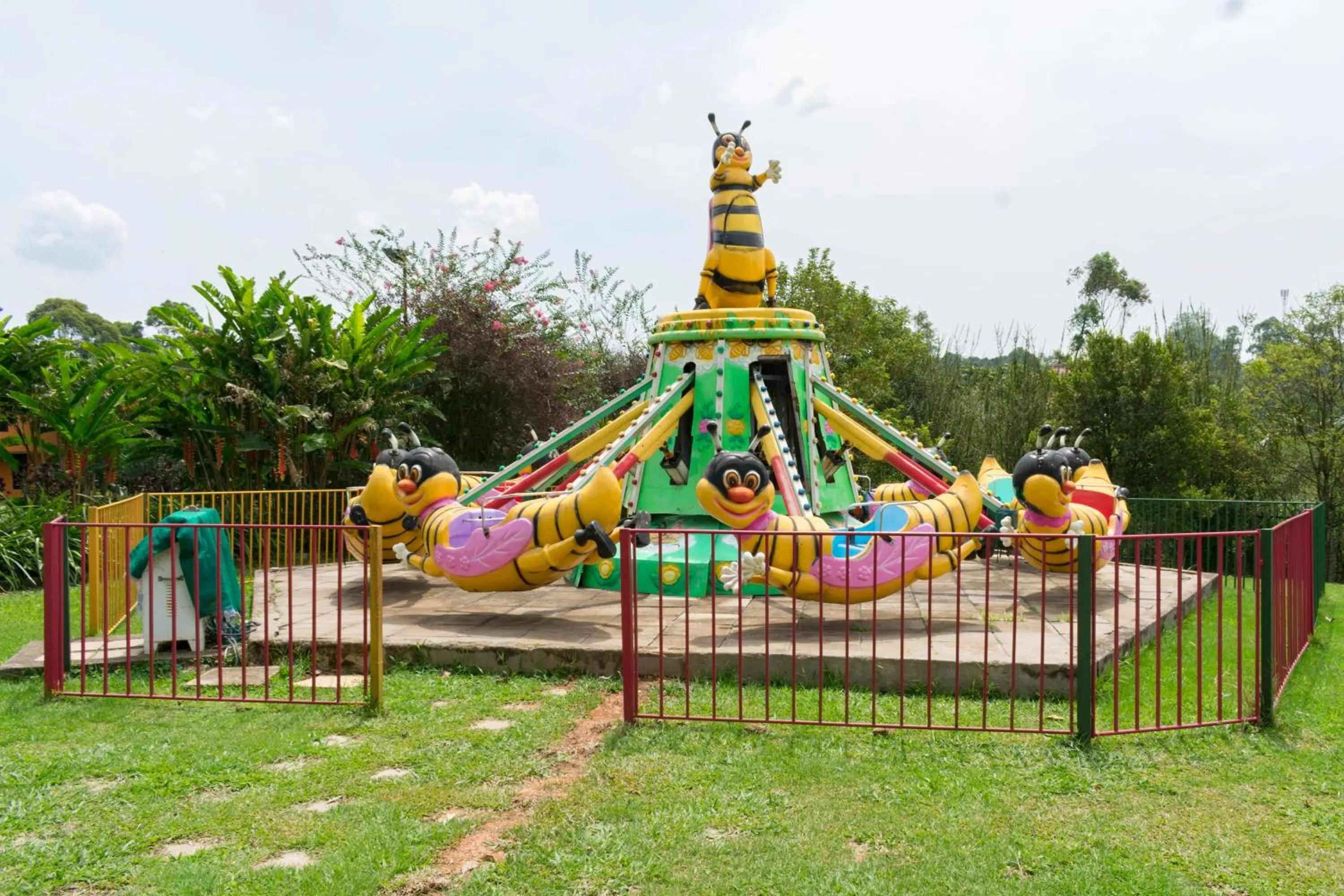 Children play ground in Fort Fun City Hotel Fort Portal