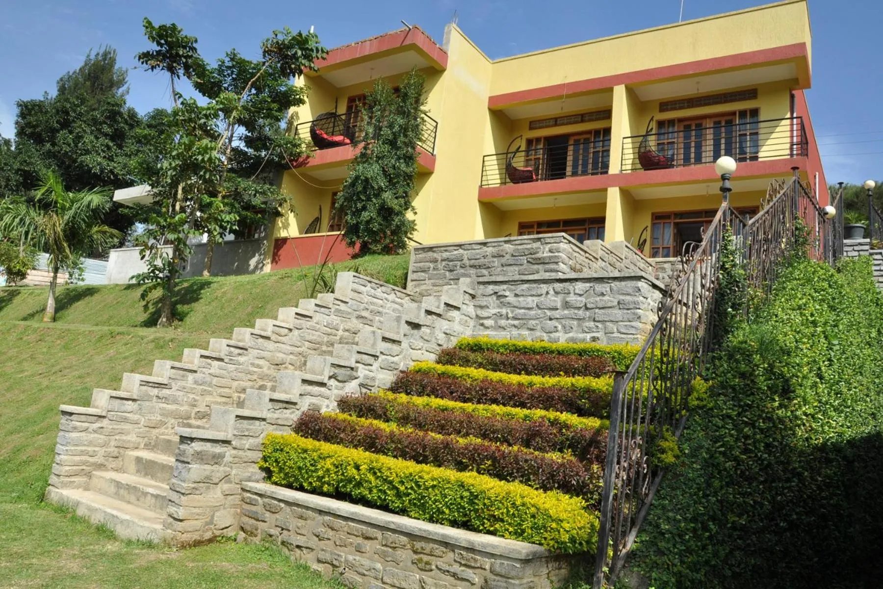 Facade/entrance in Fort Fun City Hotel Fort Portal