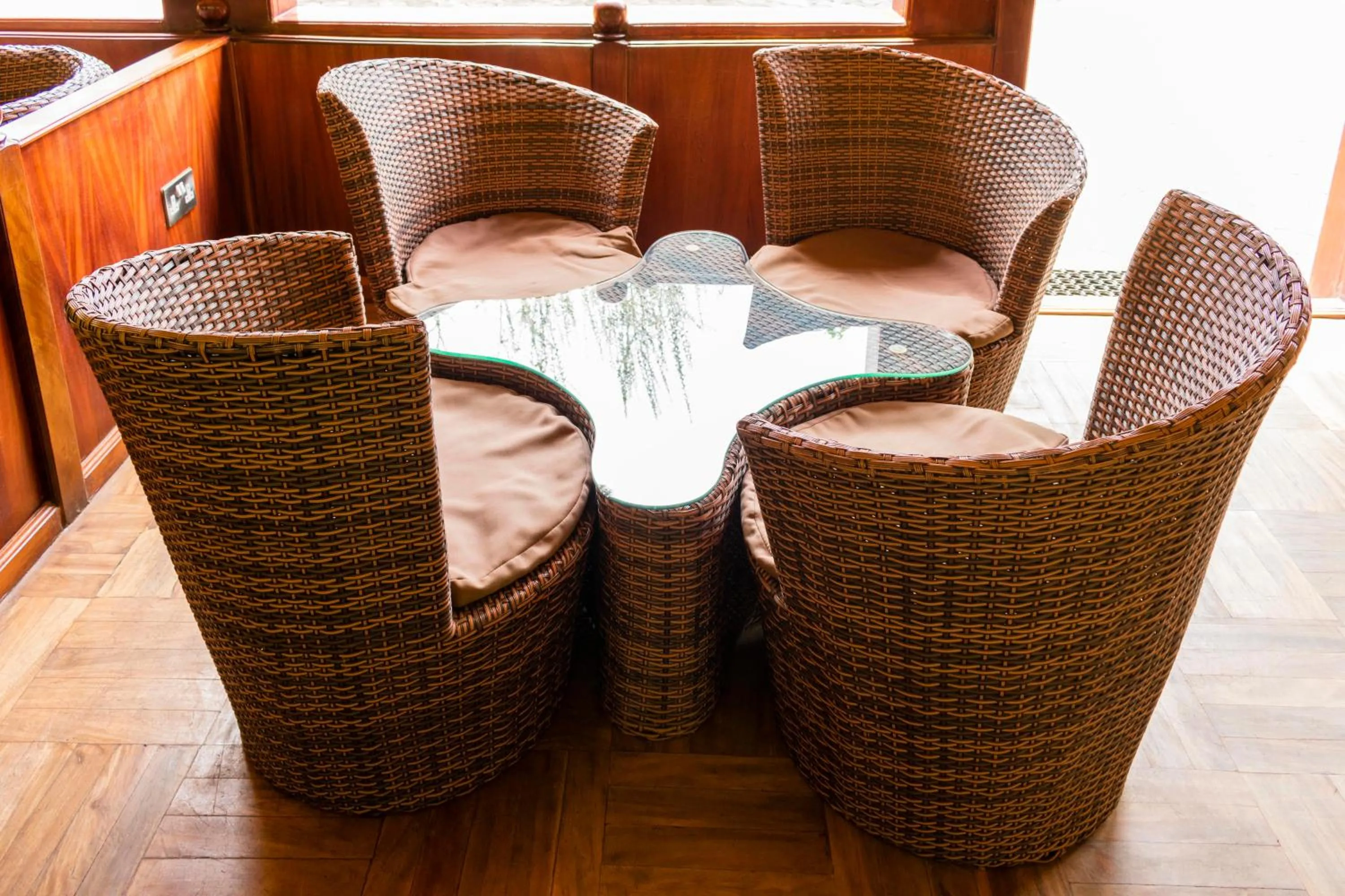 Seating area in Fort Fun City Hotel Fort Portal