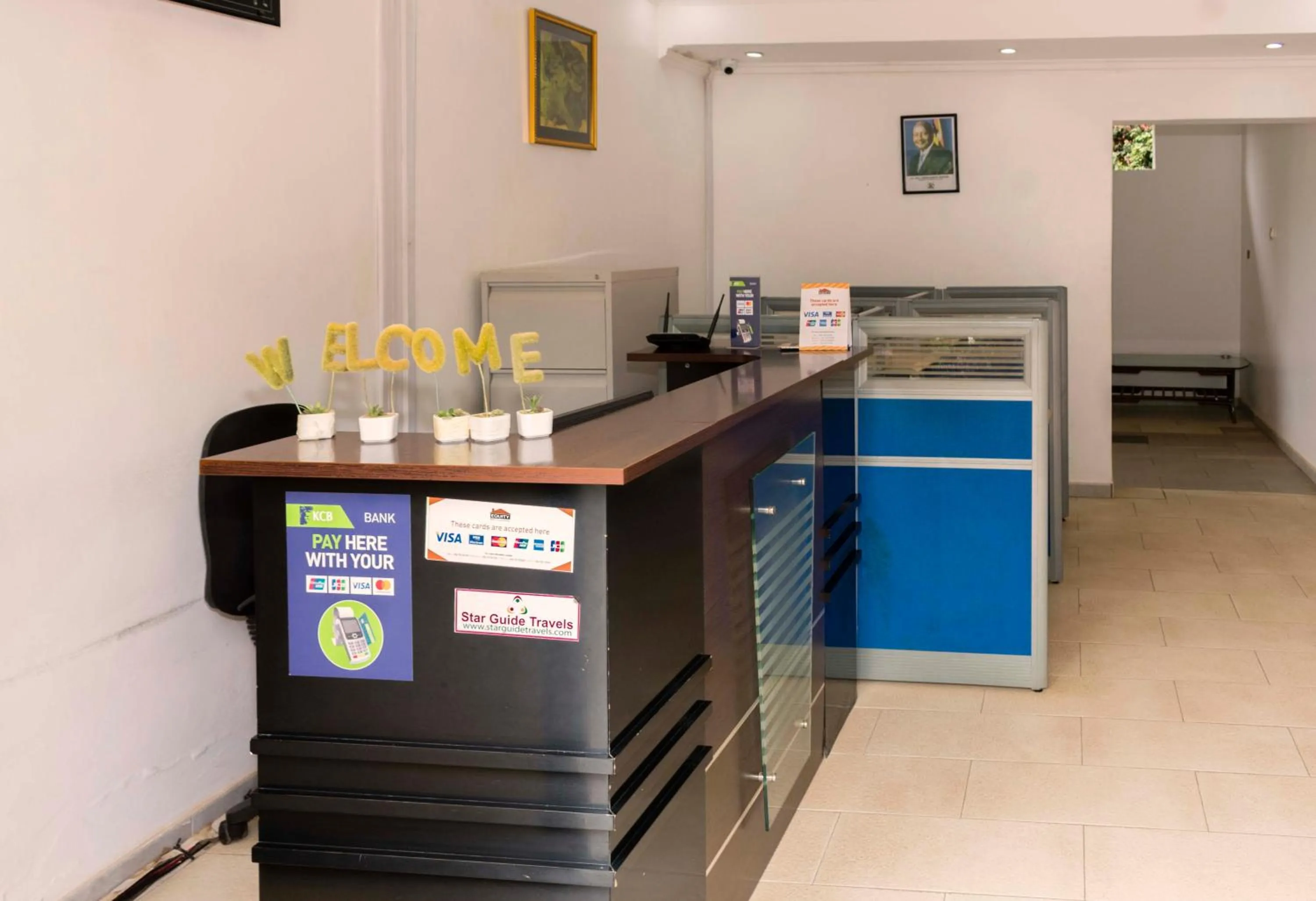 Lobby or reception in Fort Fun City Hotel Fort Portal