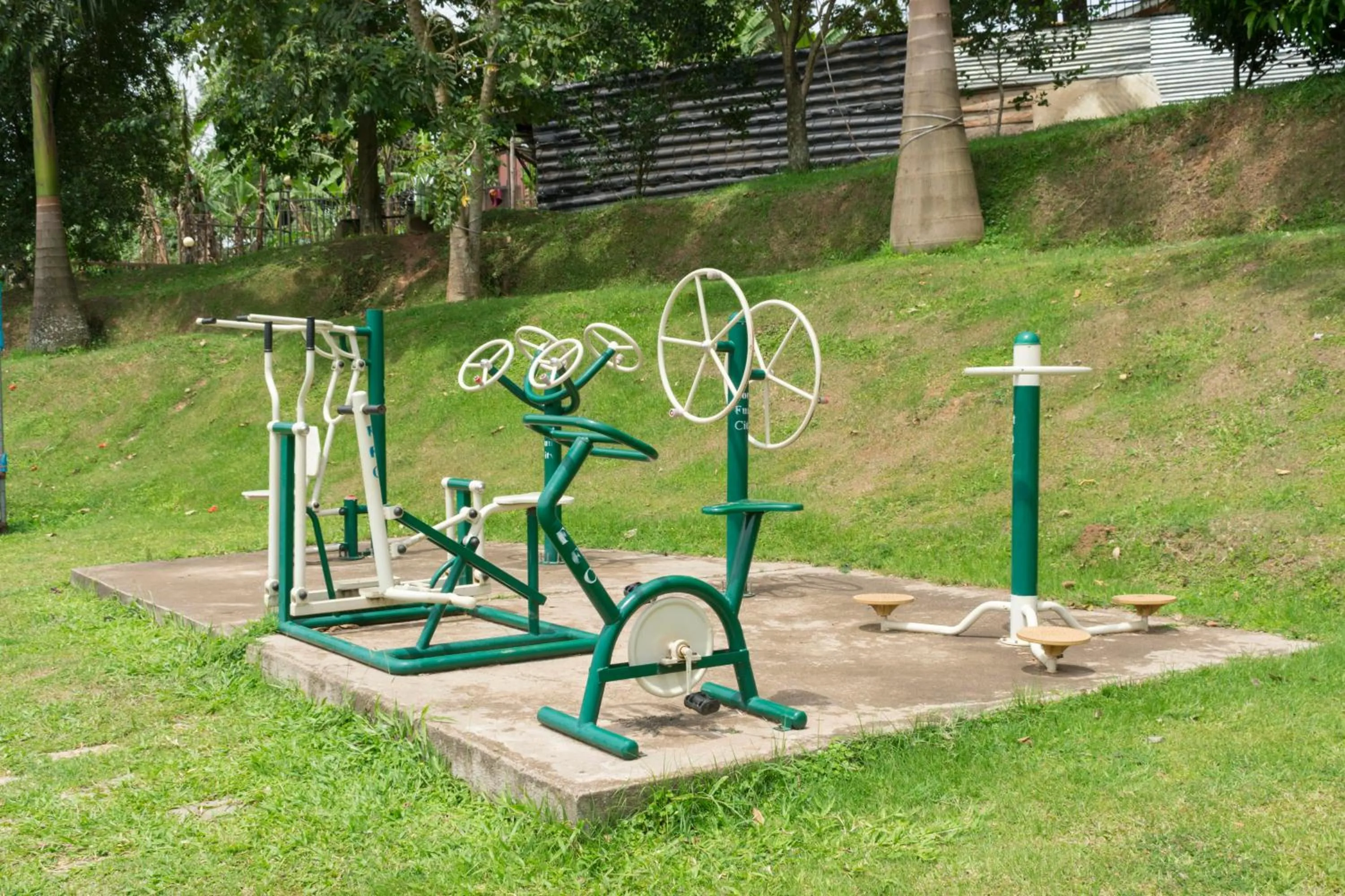Children play ground in Fort Fun City Hotel Fort Portal