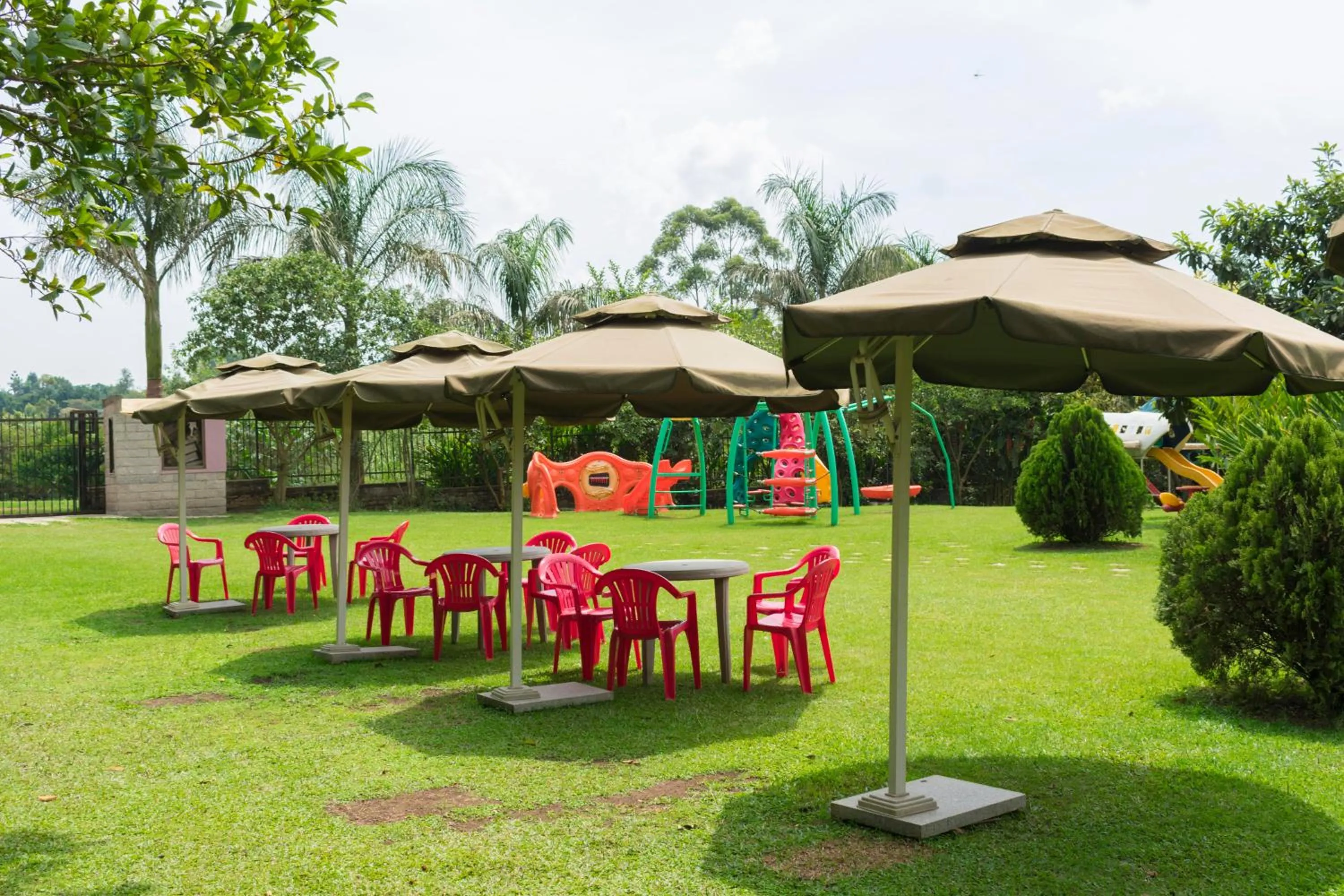 Patio in Fort Fun City Hotel Fort Portal