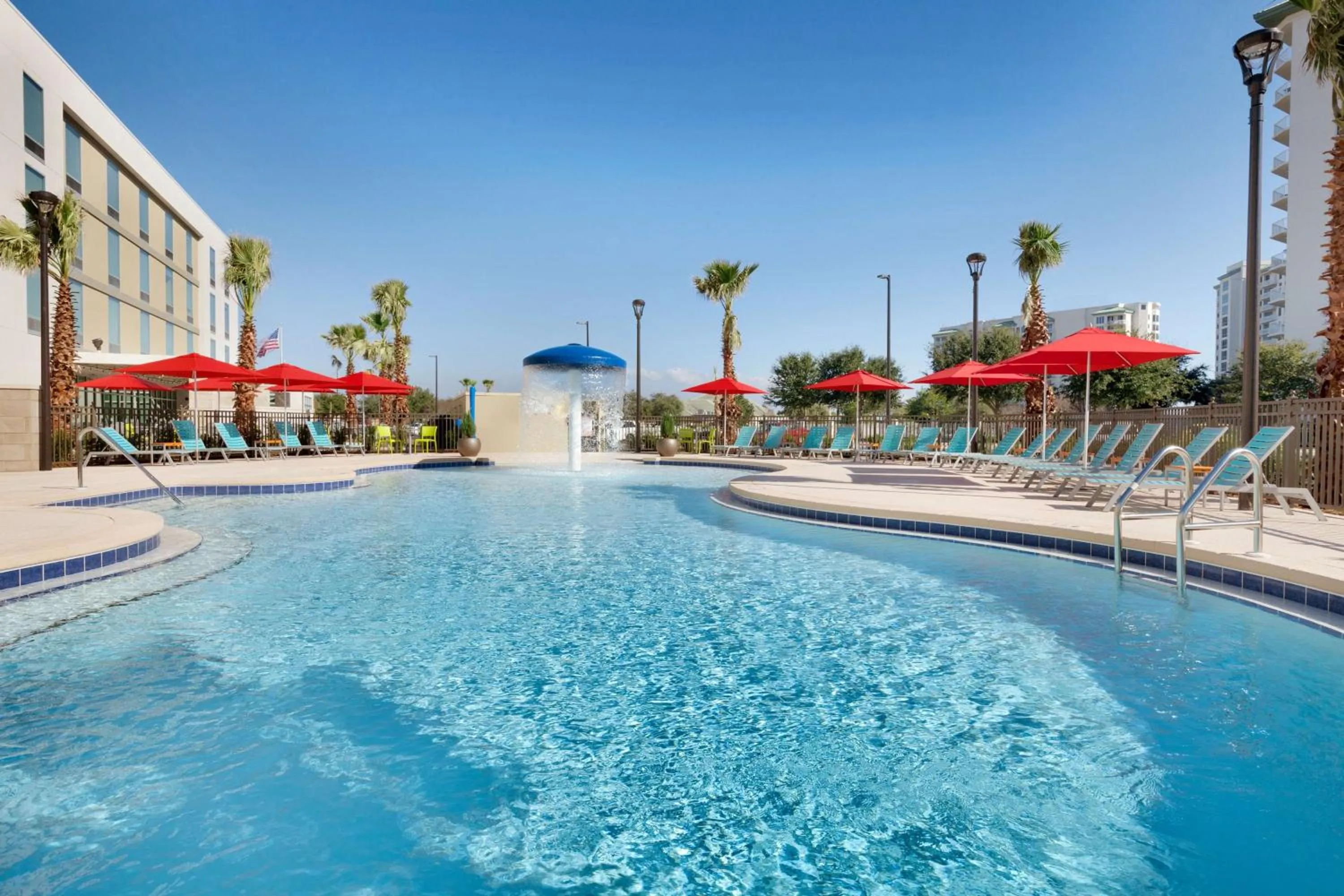 Pool view in Home2 Suites by Hilton Destin