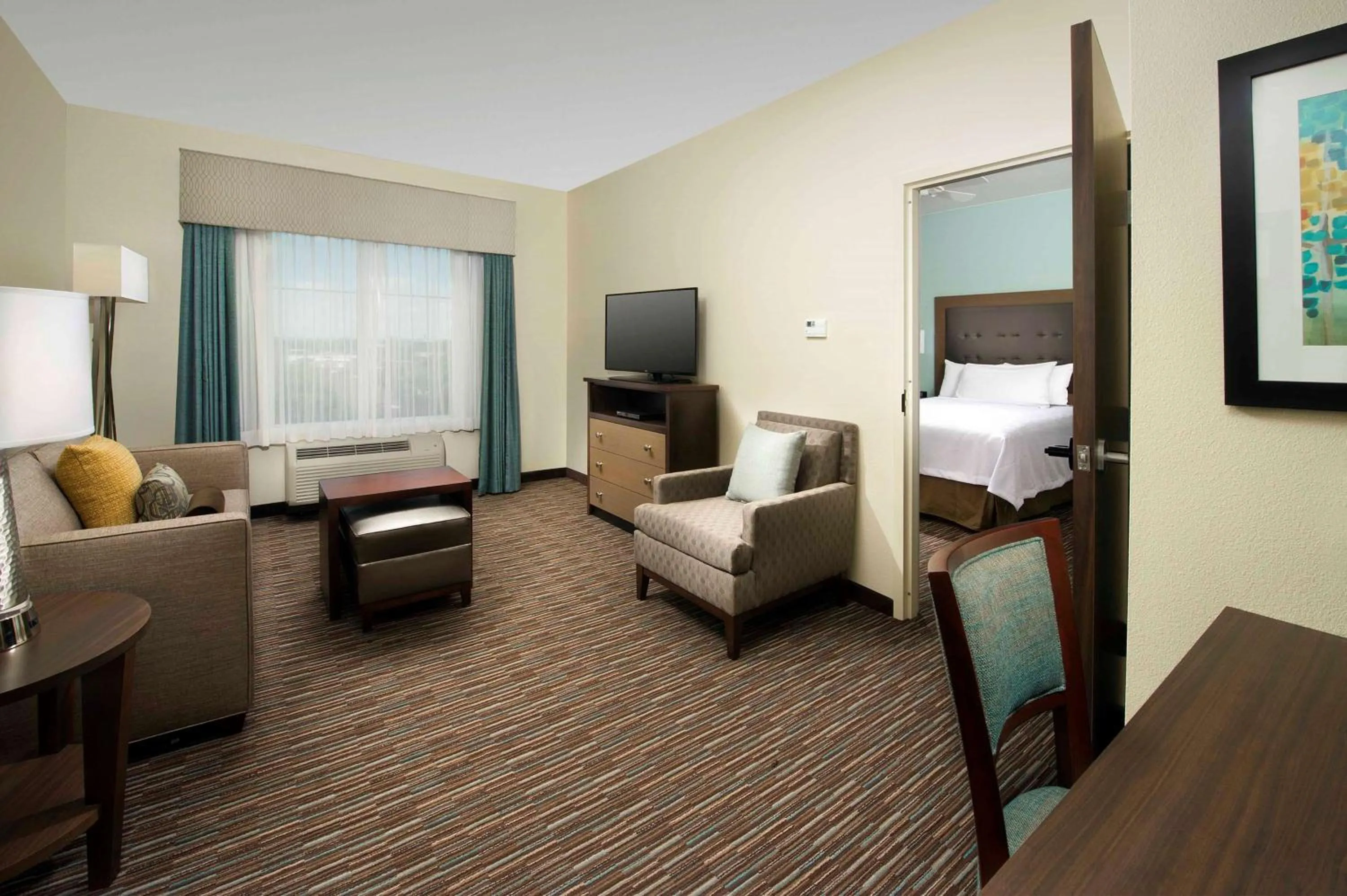 Bedroom, Bed in Homewood Suites San Antonio Airport