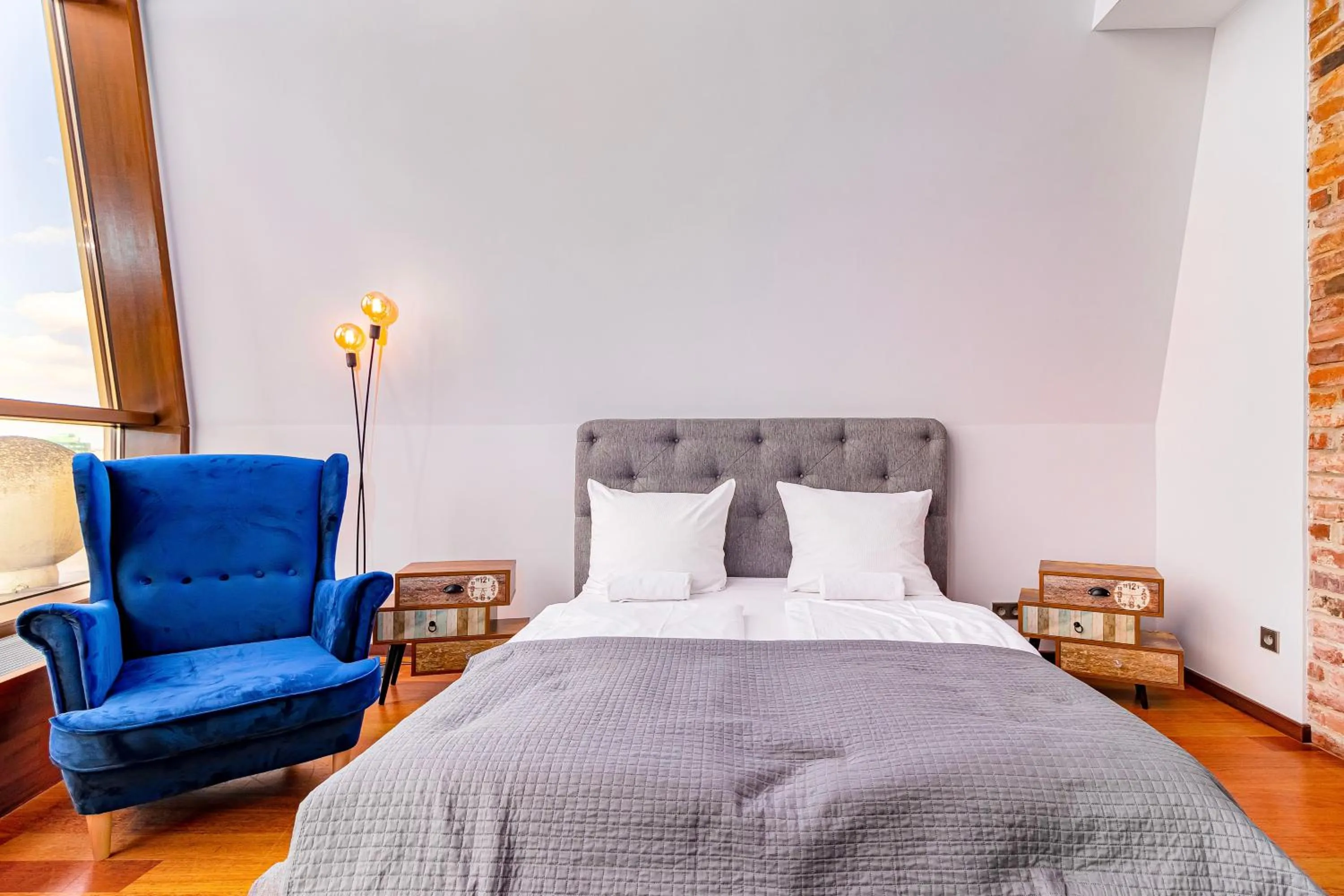 Bed in Boogie ApartHouse Old Town