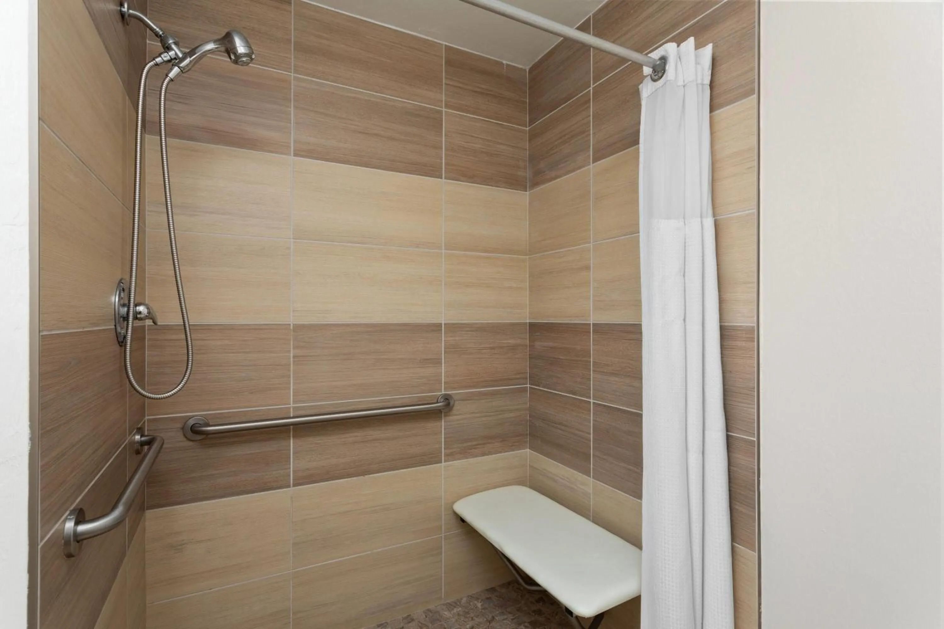 Shower in Hawthorn Extended Stay by Wyndham Naples