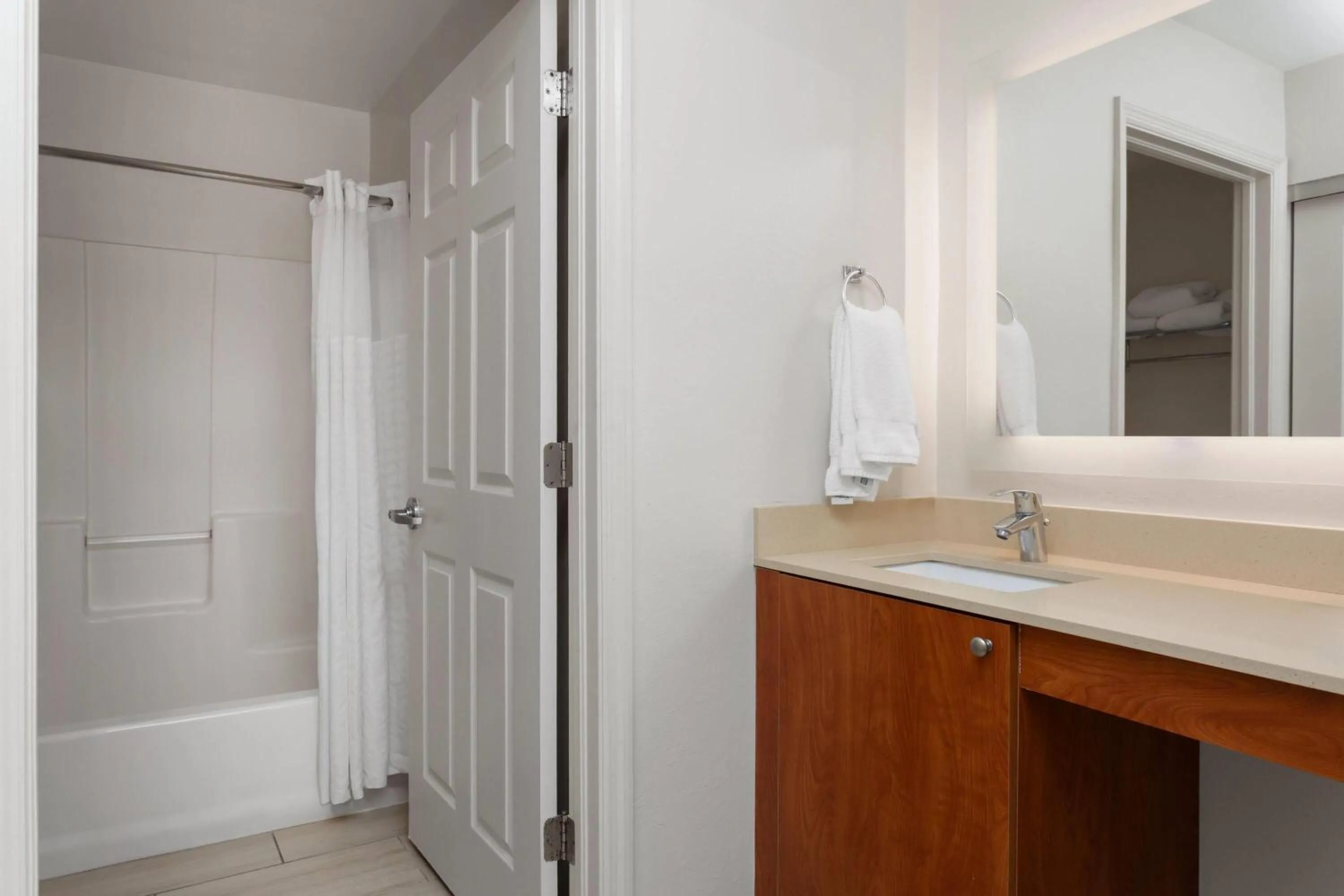Bathroom in Hawthorn Extended Stay by Wyndham Naples