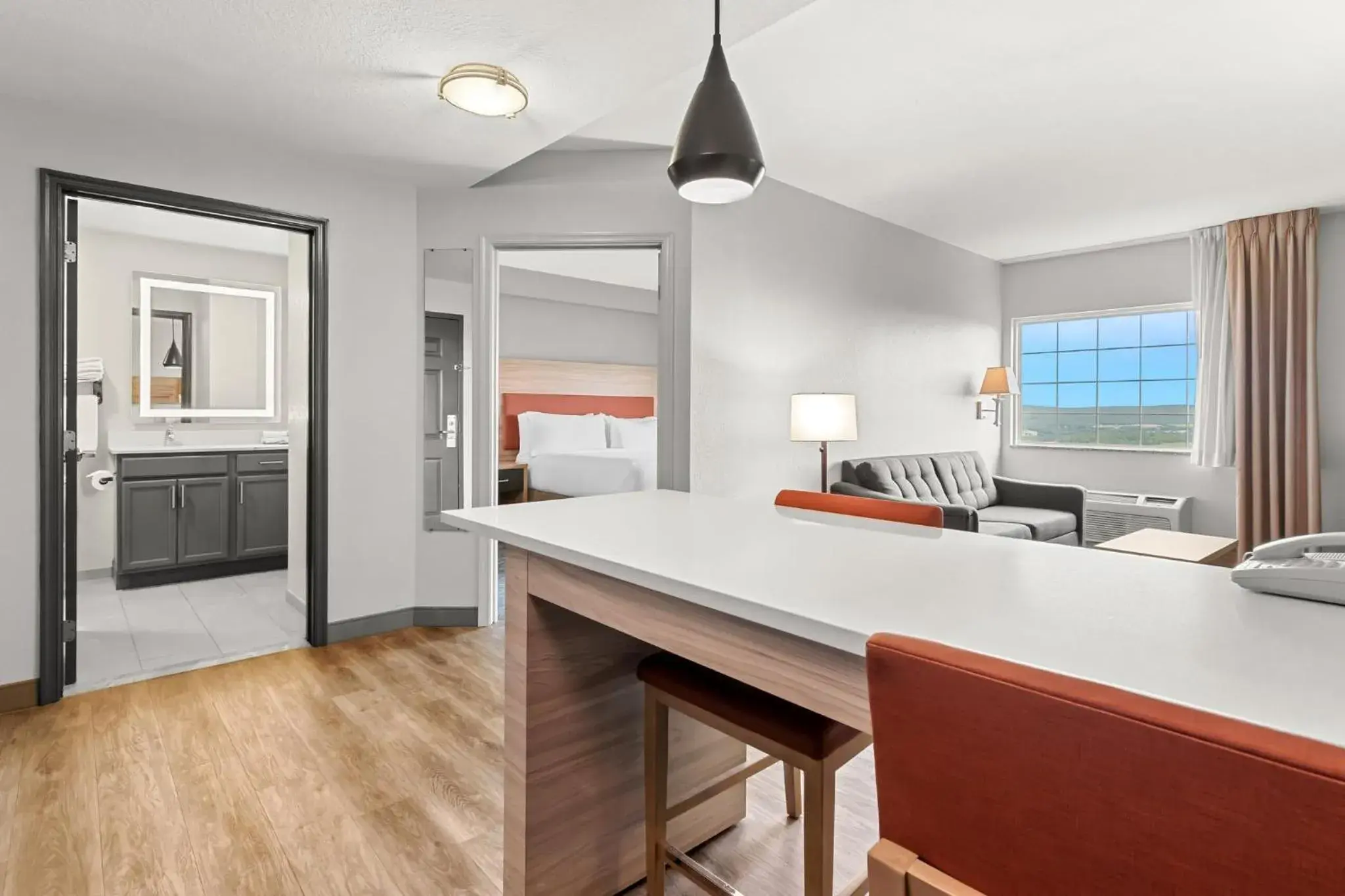 Photo of the whole room in Candlewood Suites Hazleton by IHG Photo of the whole room in Candlewood Suites Hazleton by IHG