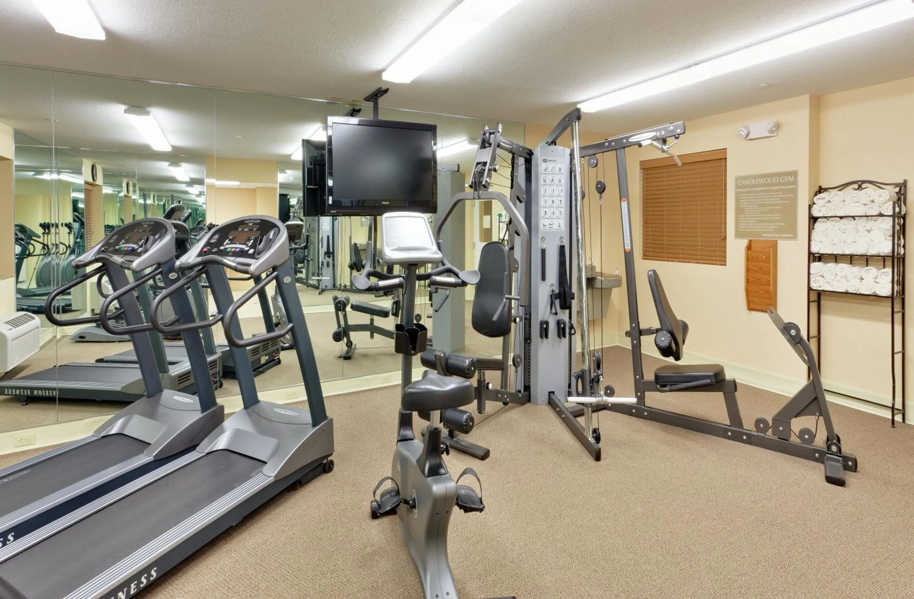 Fitness centre/facilities in Candlewood Suites Hazleton by IHG