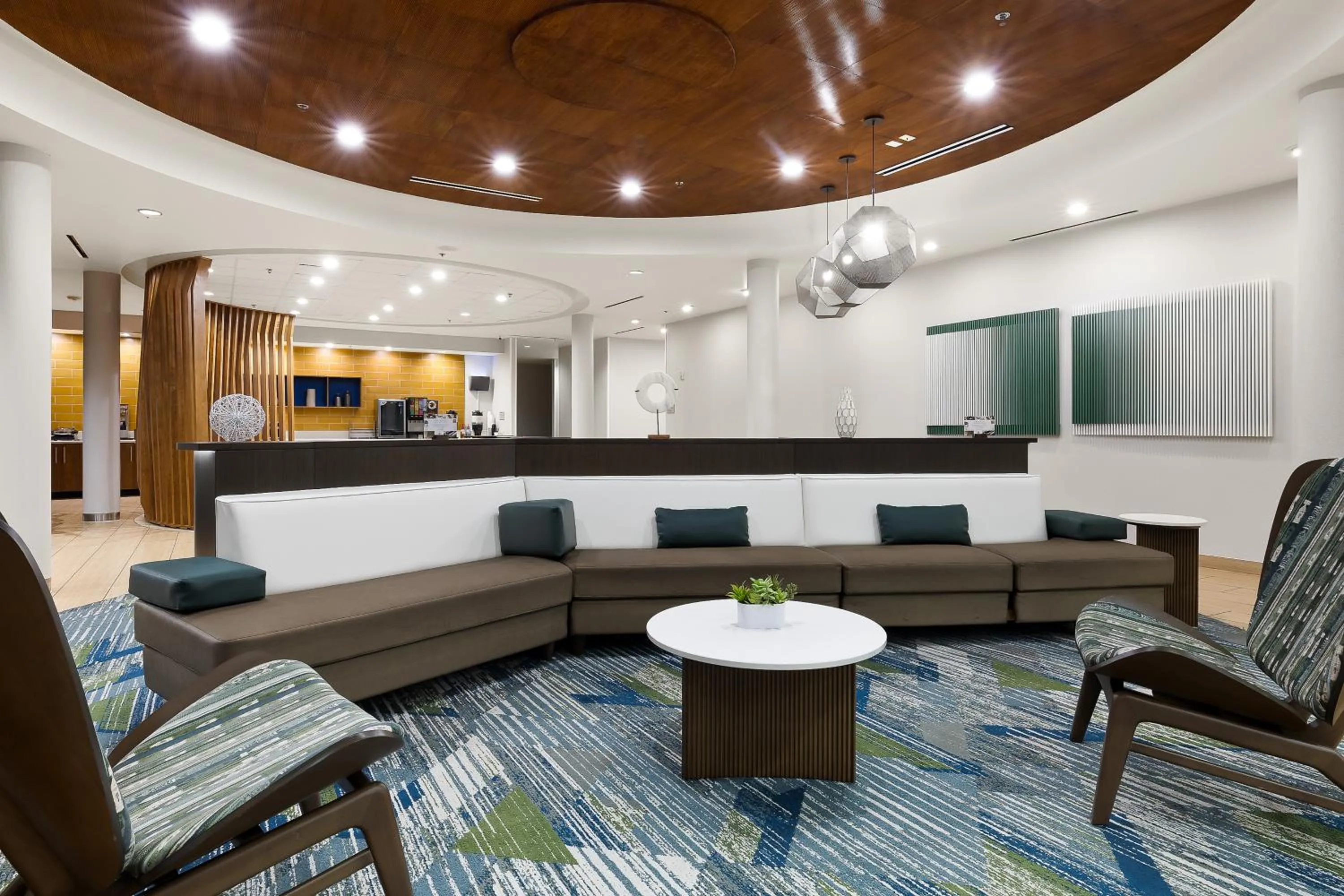 Seating area in SpringHill Suites by Marriott McAllen Convention Center