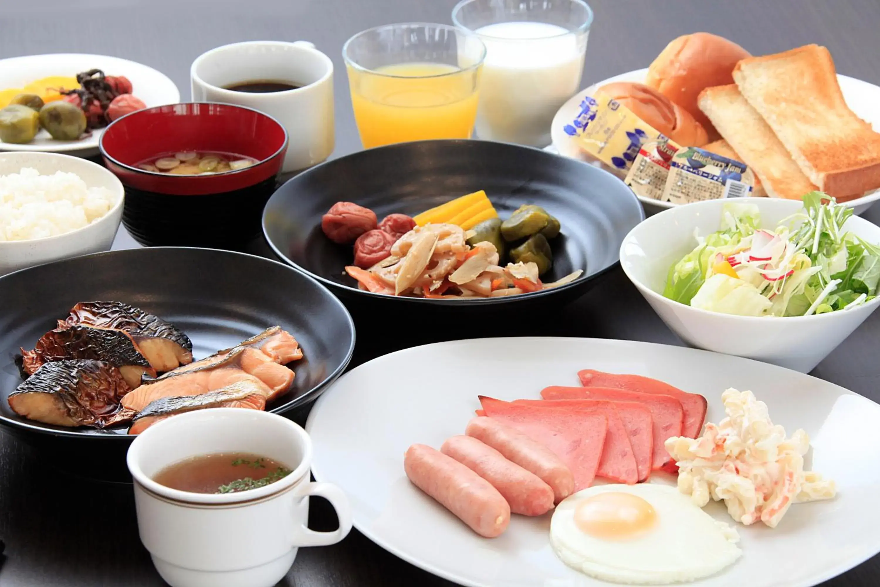 Breakfast in Hotel Lifetree Hitachinoushiku Breakfast in Hotel Lifetree Hitachinoushiku