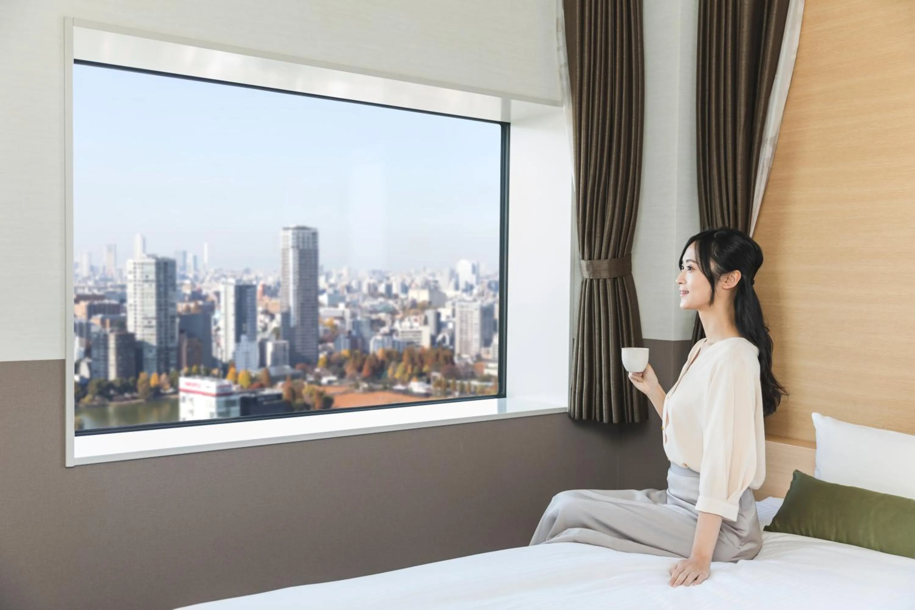 View (from property/room) in Hotel Crown Hills Ueno Premier