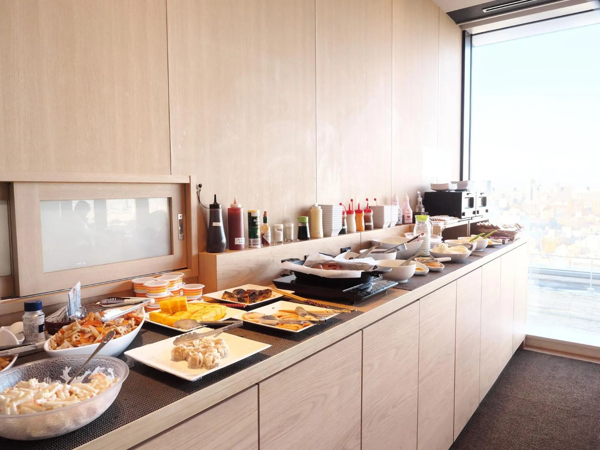 Breakfast in Hotel Crown Hills Ueno Premier