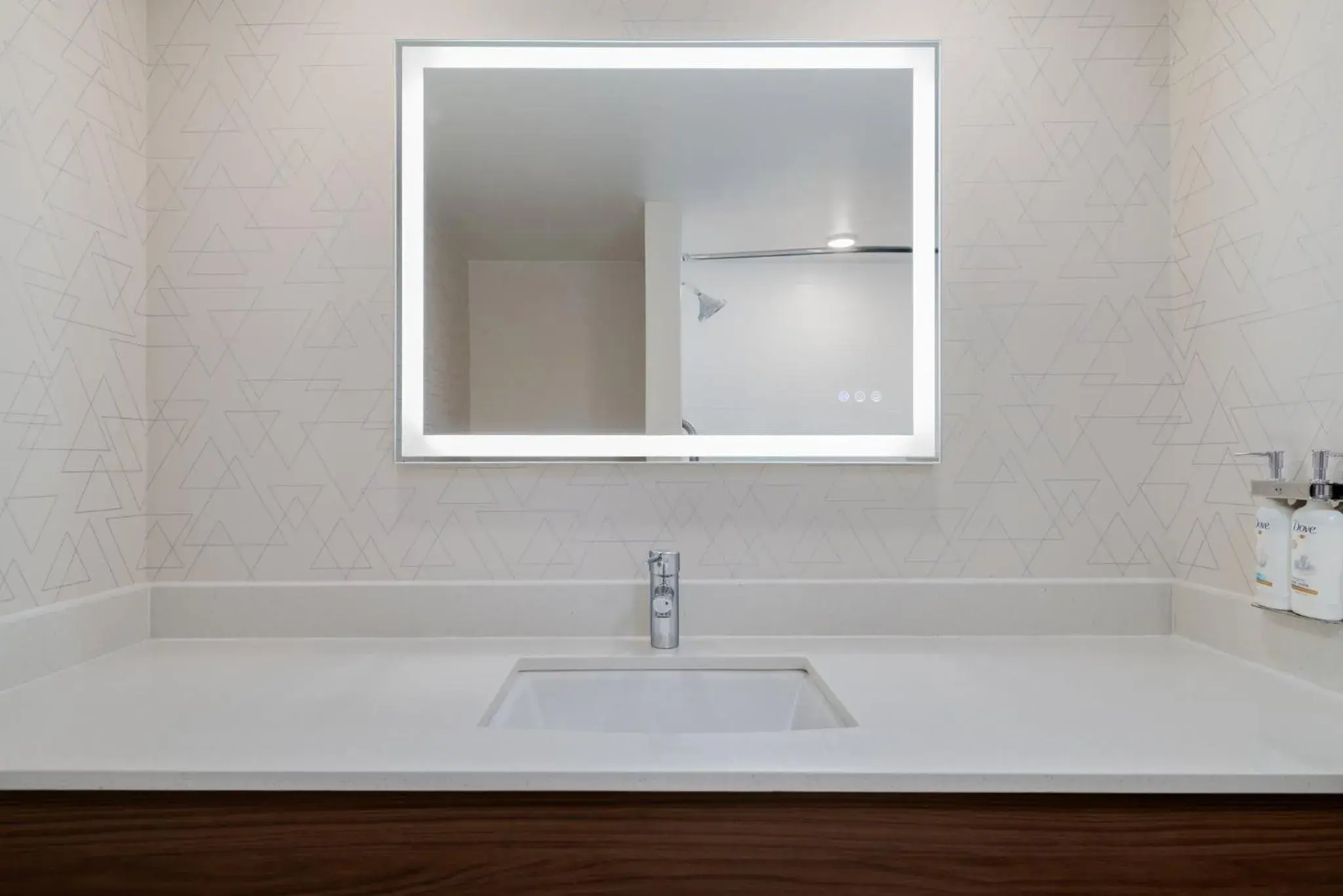 Bathroom in Holiday Inn Express Hotel & Suites Bentonville by IHG Bathroom in Holiday Inn Express Hotel & Suites Bentonville by IHG