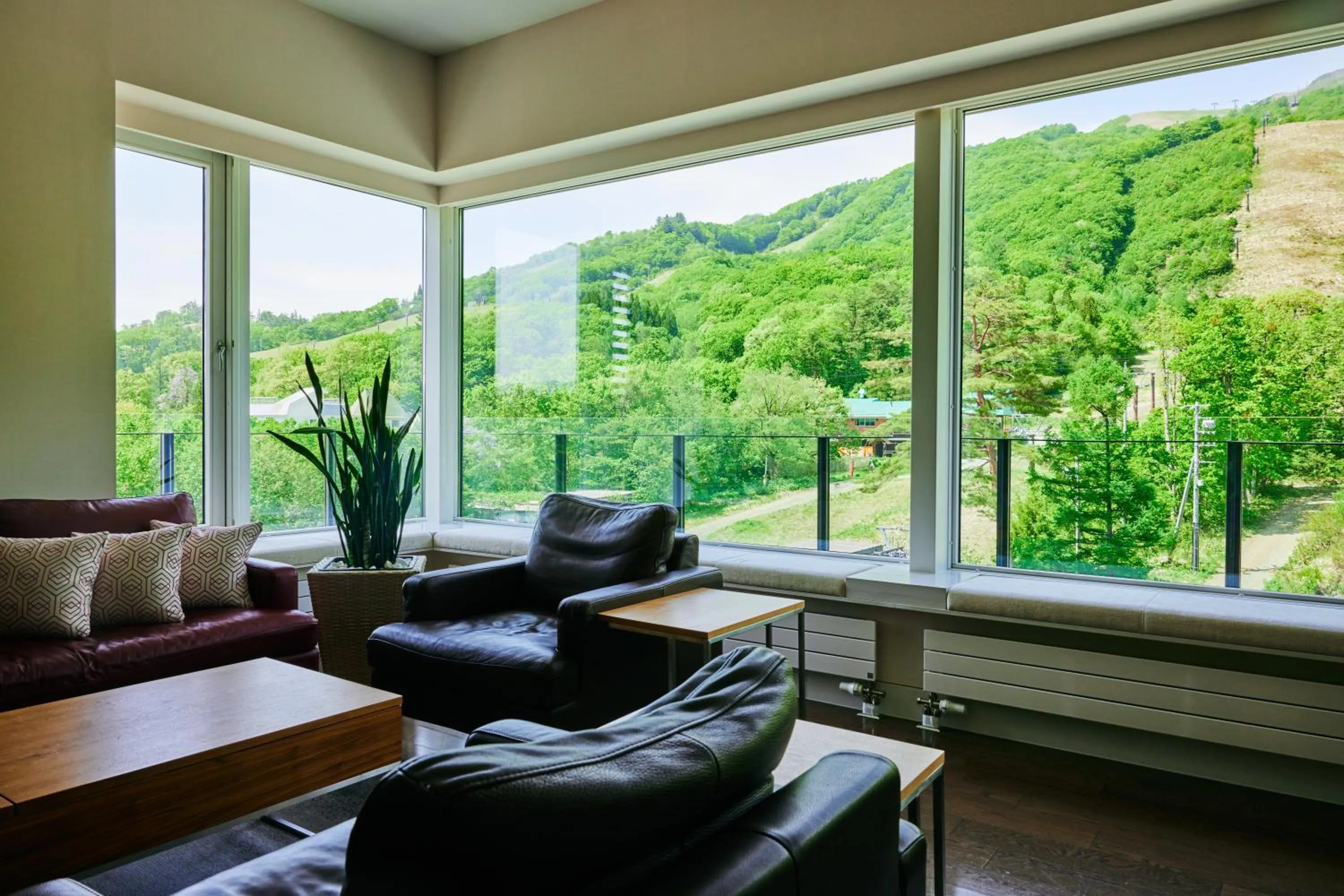 Living room in Mountain Side Hakuba