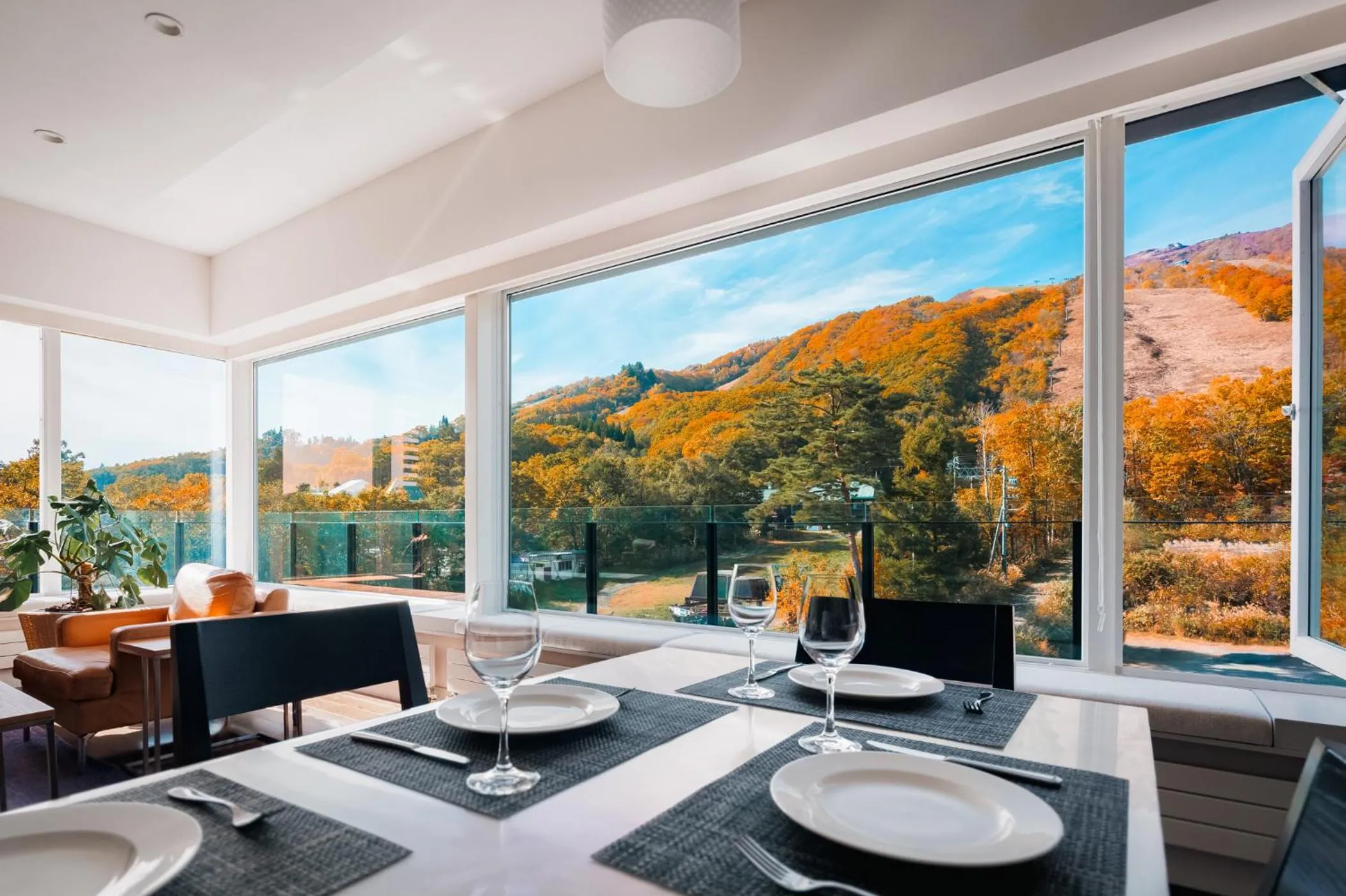 Dining area in Mountain Side Hakuba