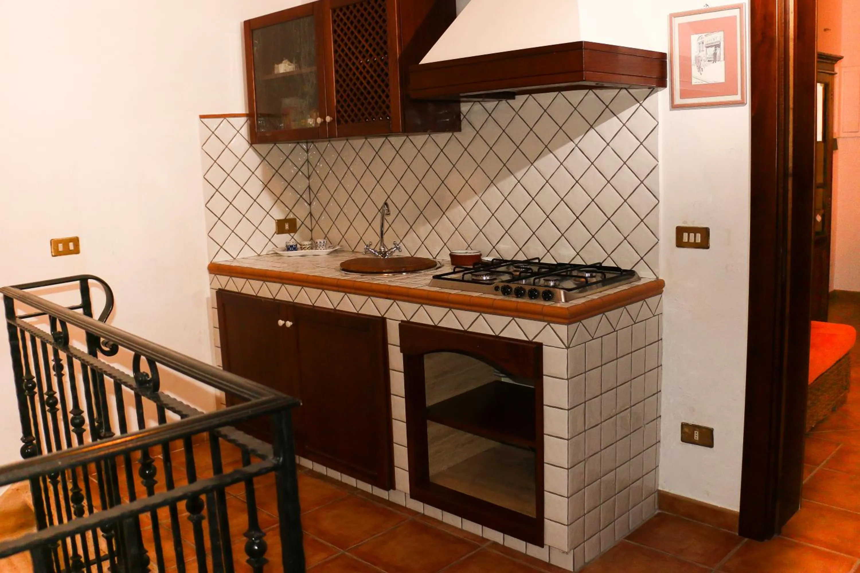Kitchen or kitchenette in Nel Cuore del Barocco