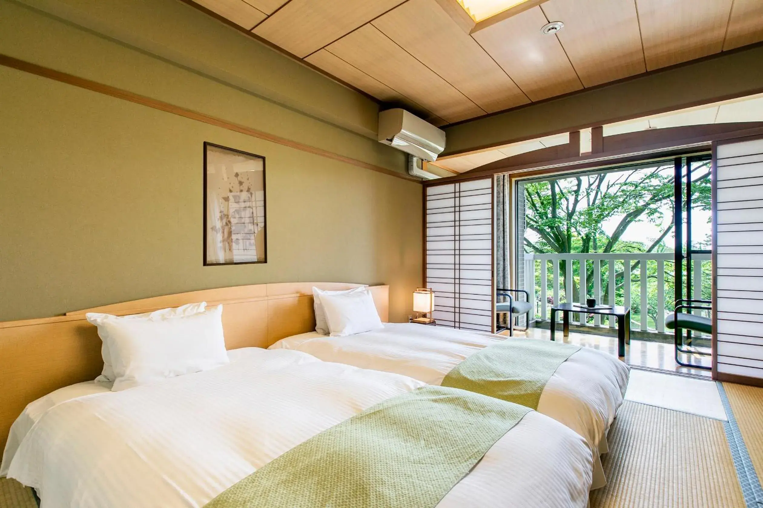 Bed in Hotel Yubana Bed in Hotel Yubana