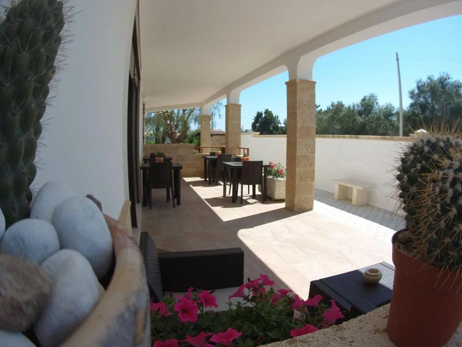 Balcony/Terrace in B&B MiMì